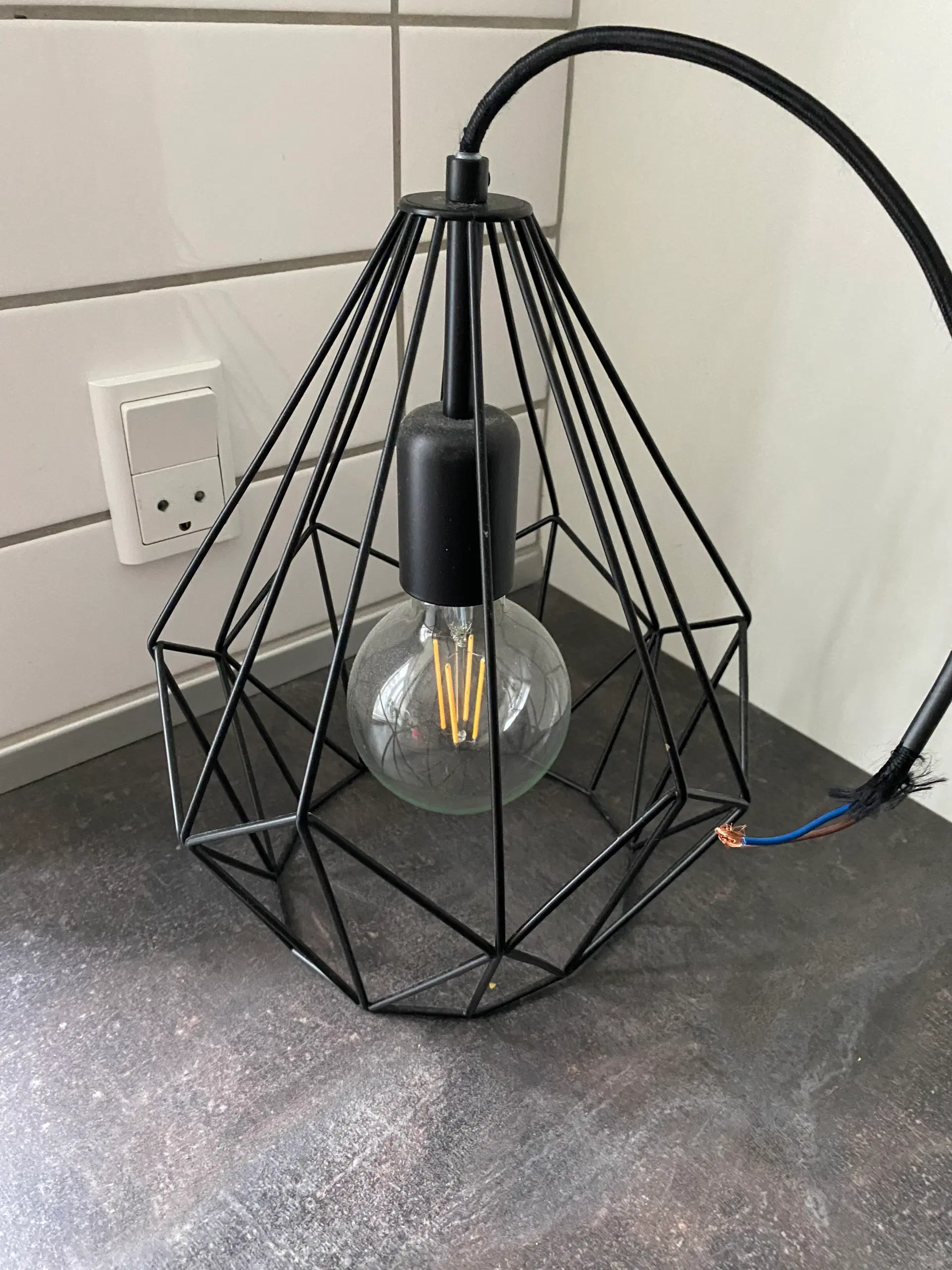 Metal lampe