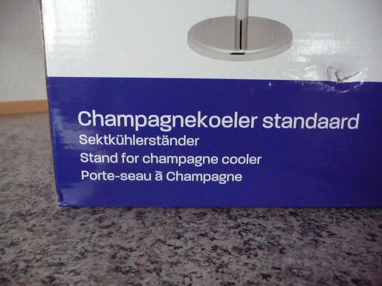 Champagnekøler med stander