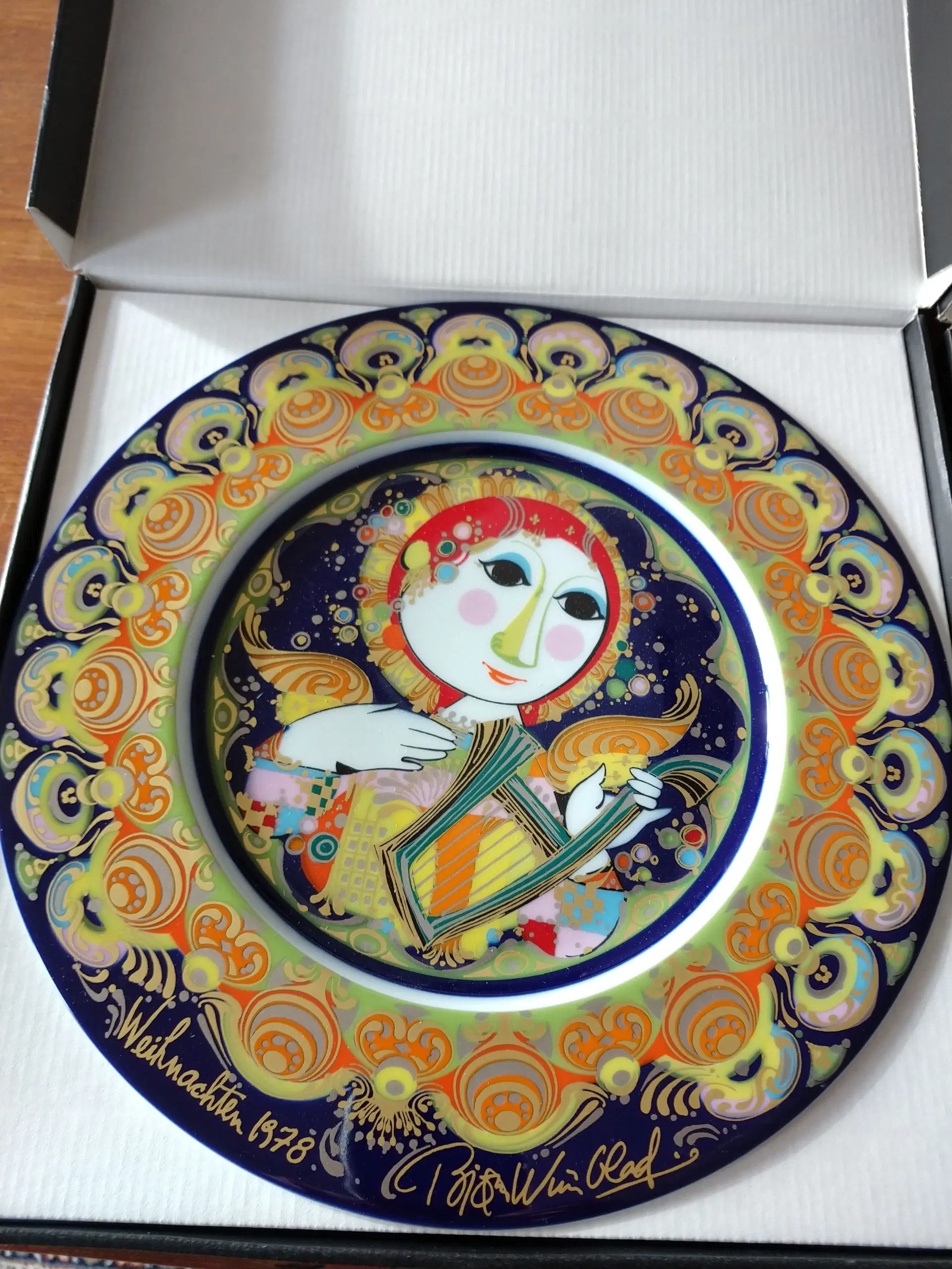 Bjørn Wiinblad porcelænsjuleplatter