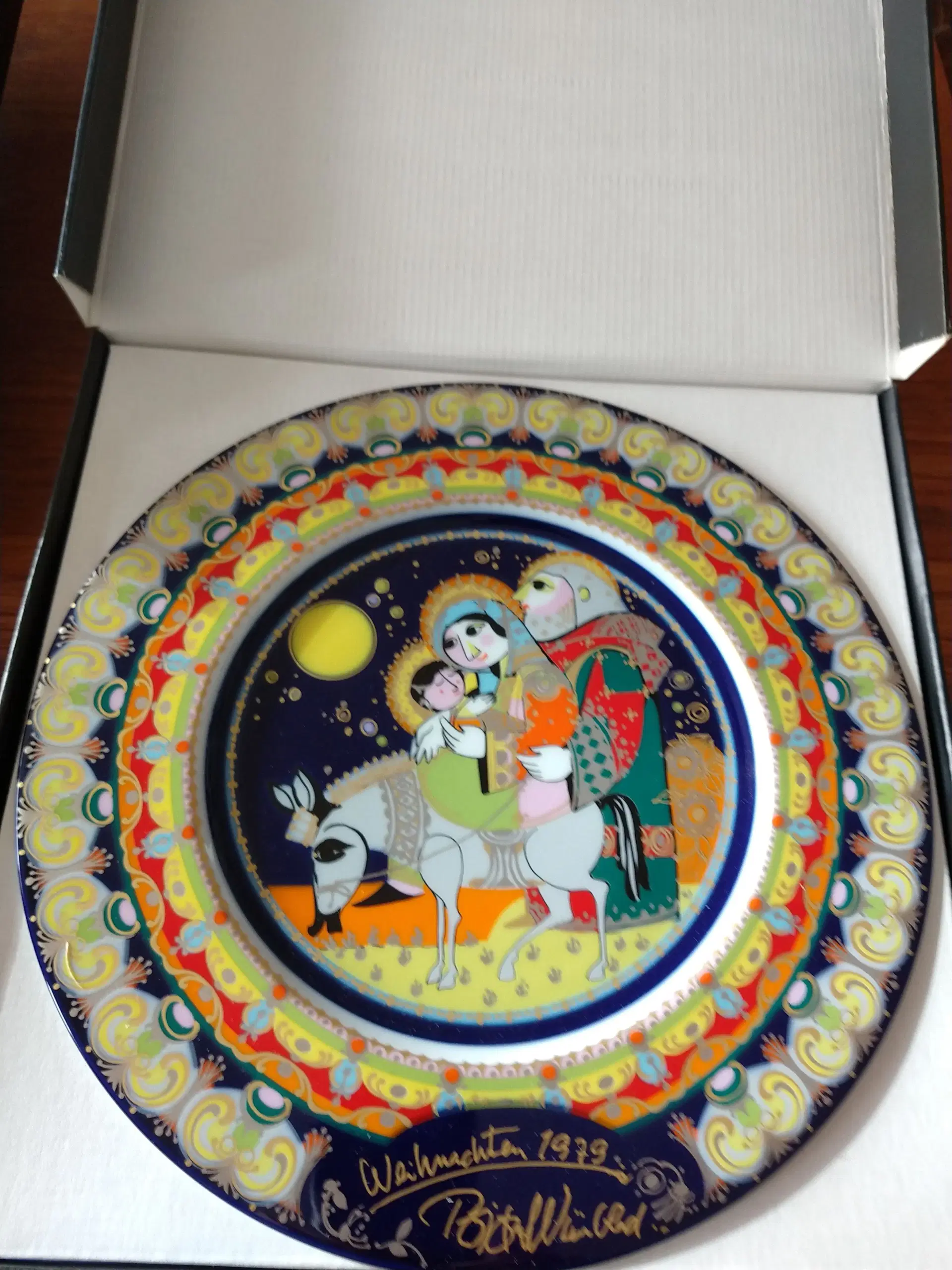 Bjørn Wiinblad porcelænsjuleplatter