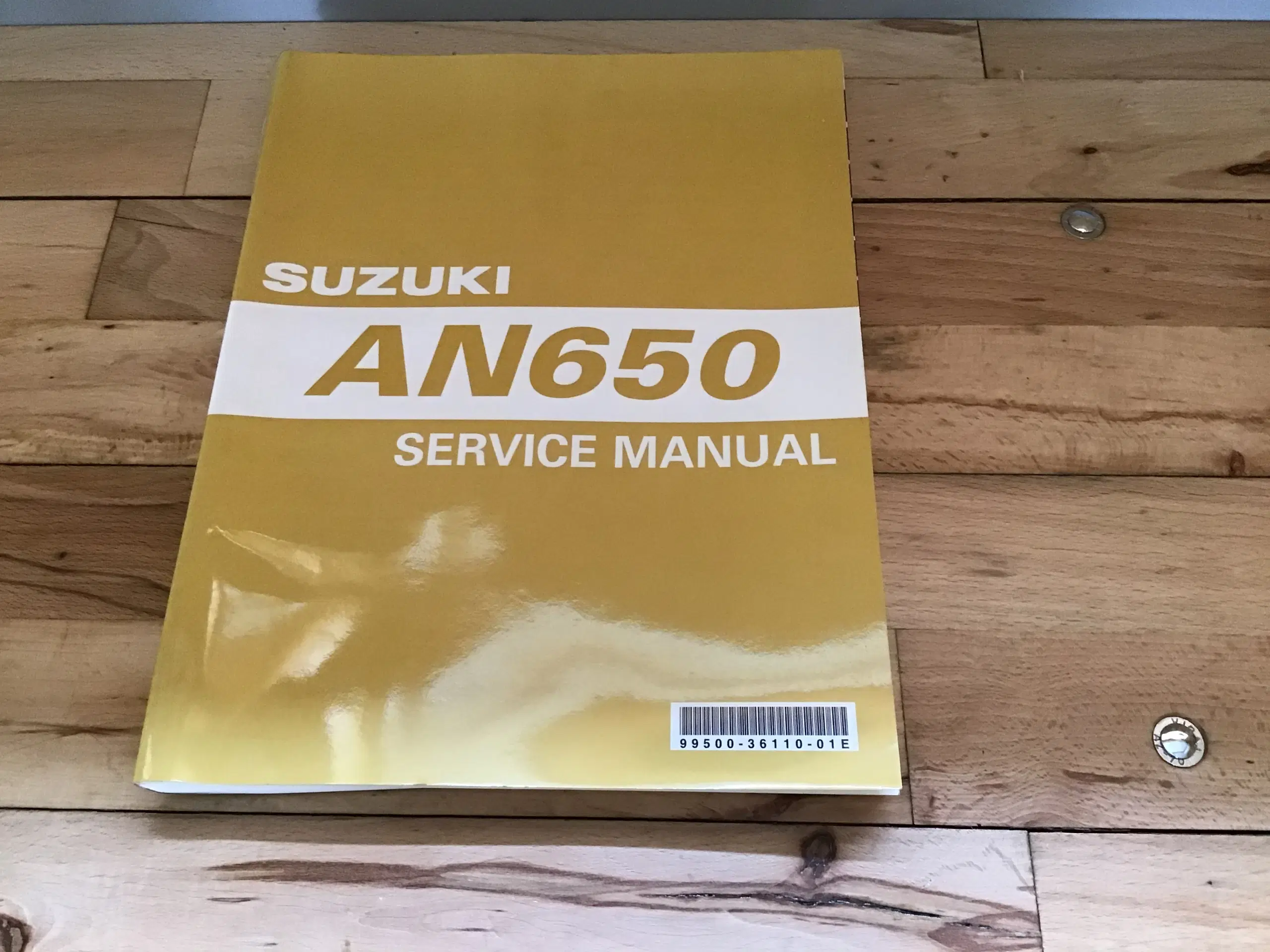 Suzuki AN 650 worksmanual