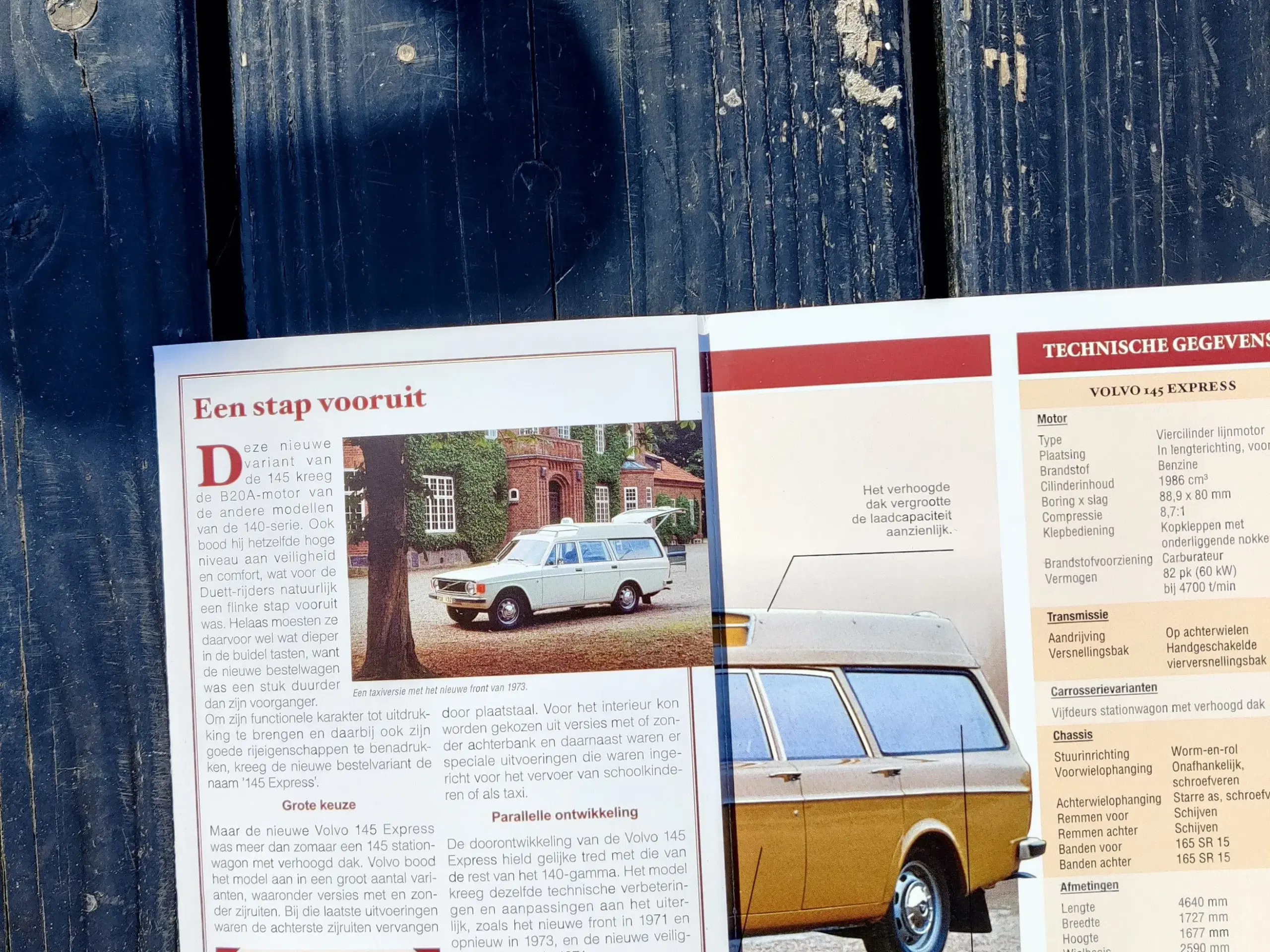 Volvo 145 Express Atlas datablad