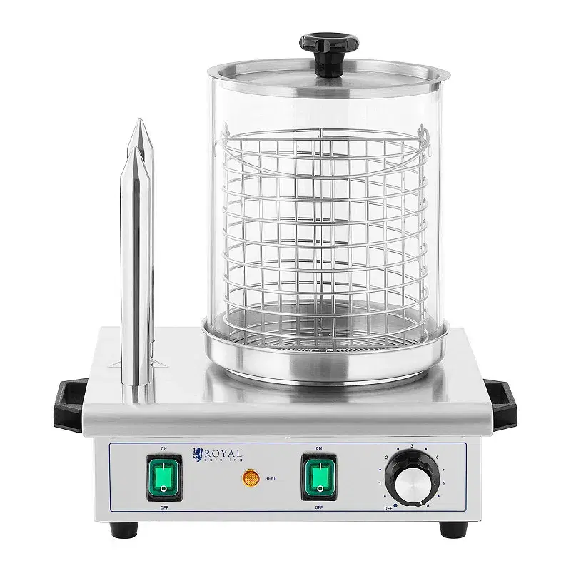 Fransk hotdog-maskine – 550 W – 2 varmespyd