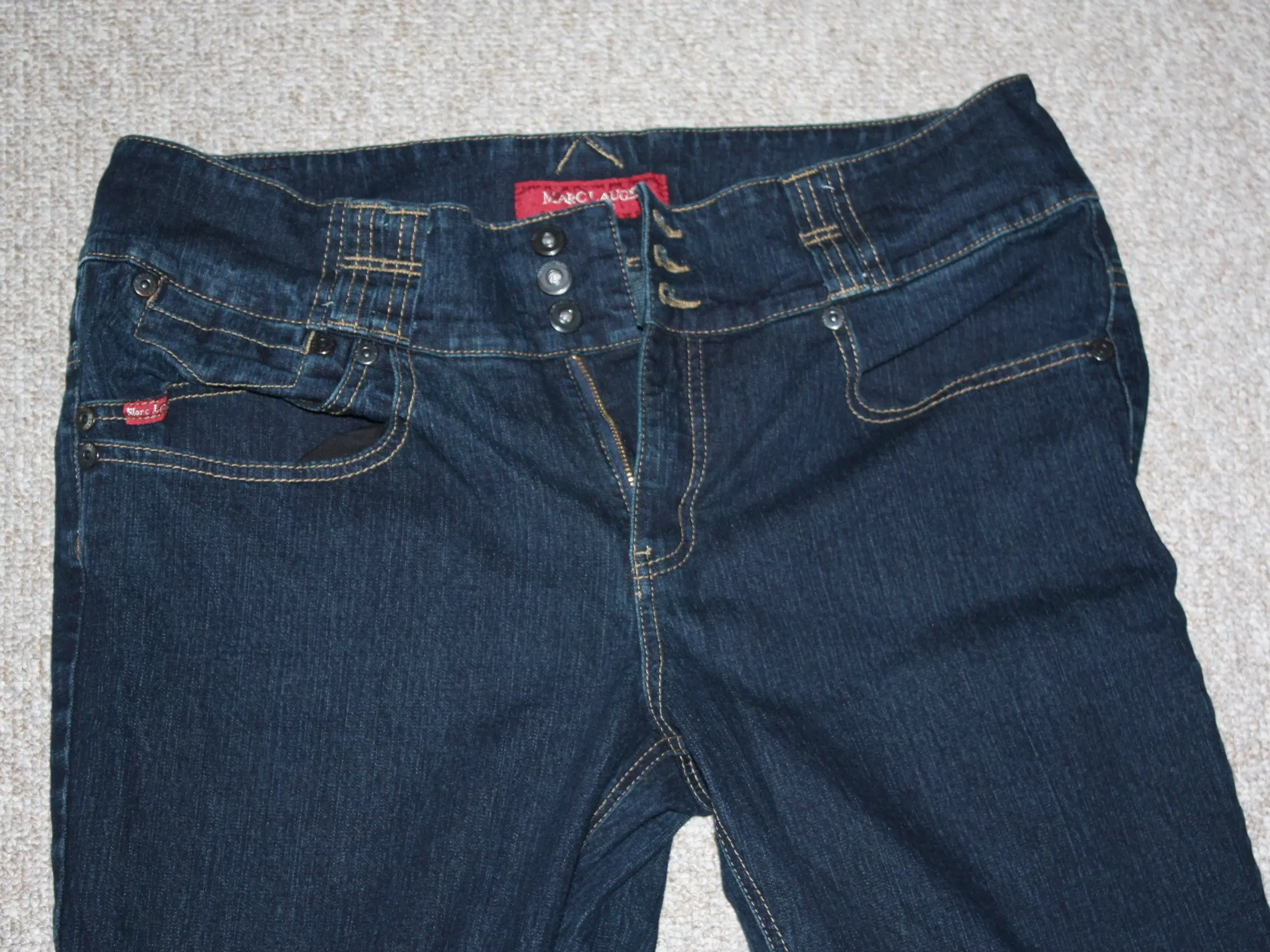 Jeans Marc Lauge str 46 ben længde 74 cm