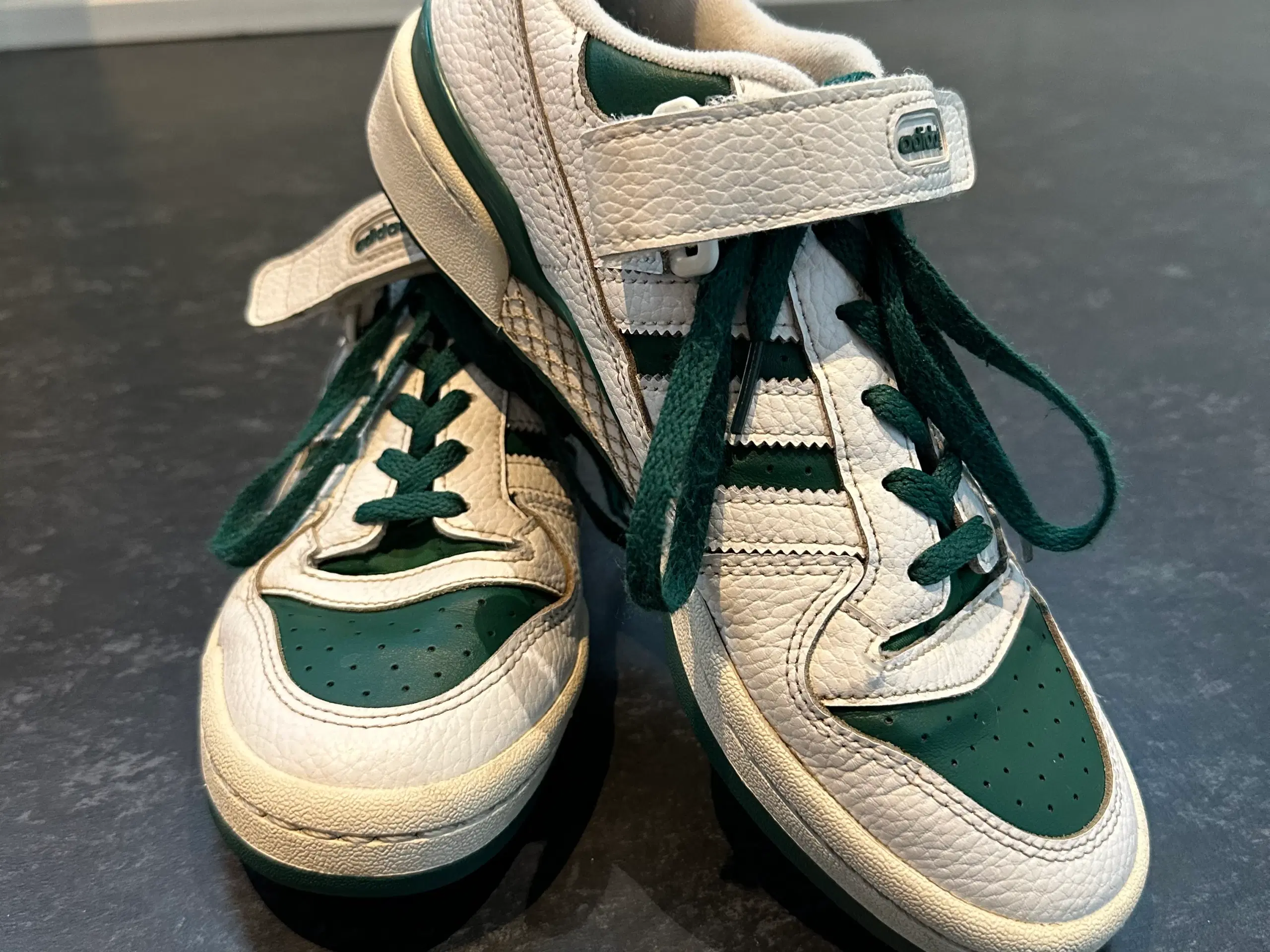 Adidas low green white