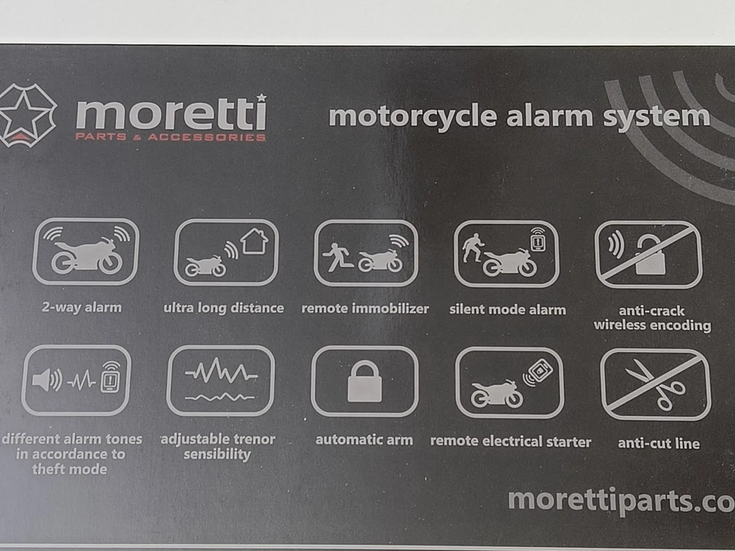 NY! MC / Scooter 125dB ALARM Moretti