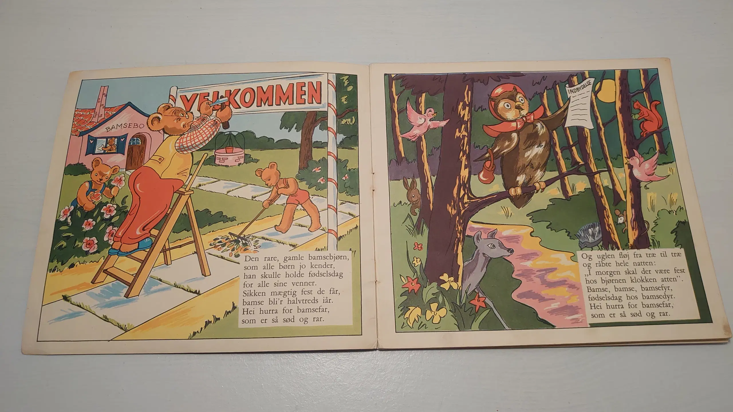 Inge Aasted:Bamses Fødselsdag Adolph Holst 4285