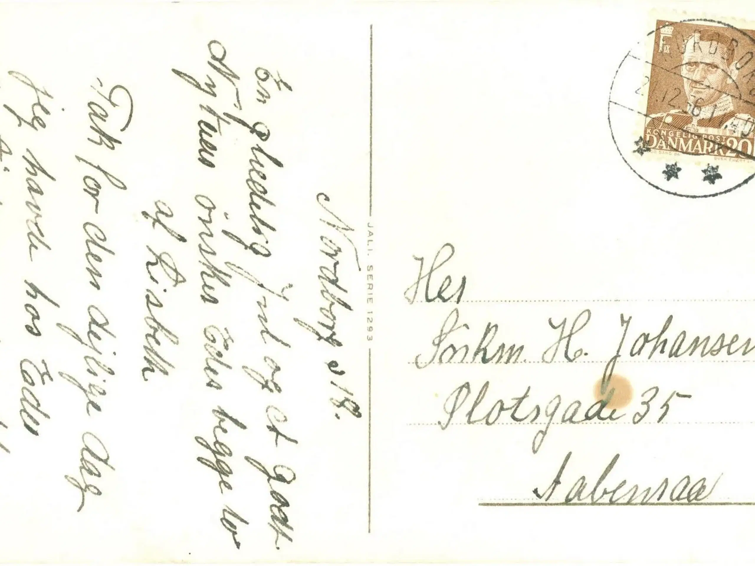 Nordborg brotypestempel 1956