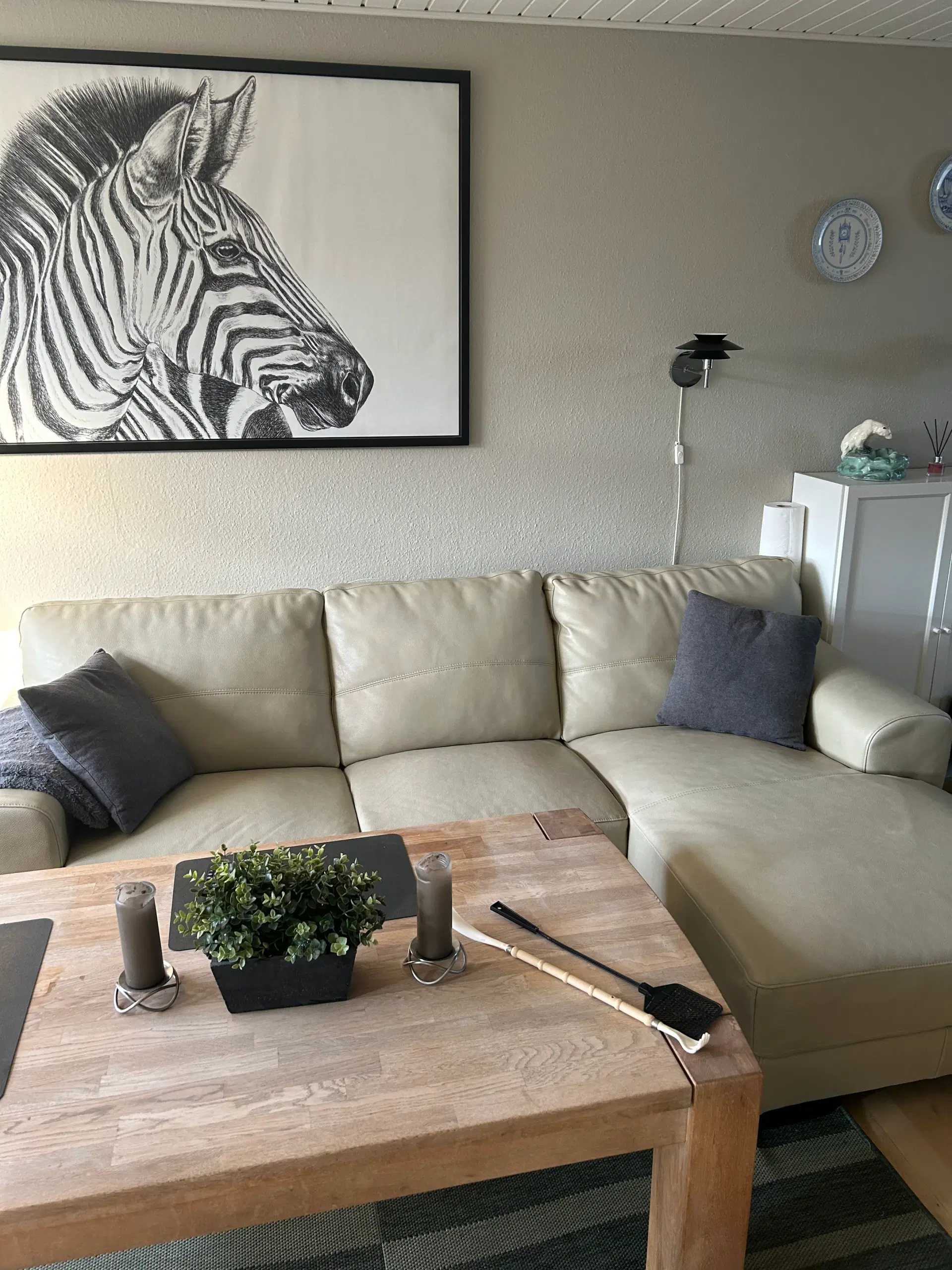 Læder sofa