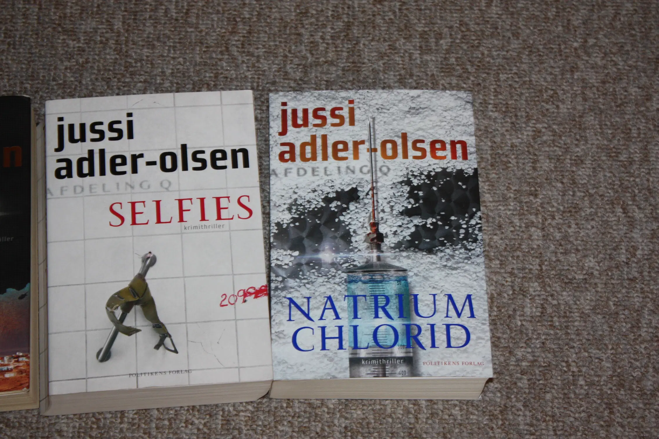 Jussi Adler-Olsen Selfies Natrium chlorid