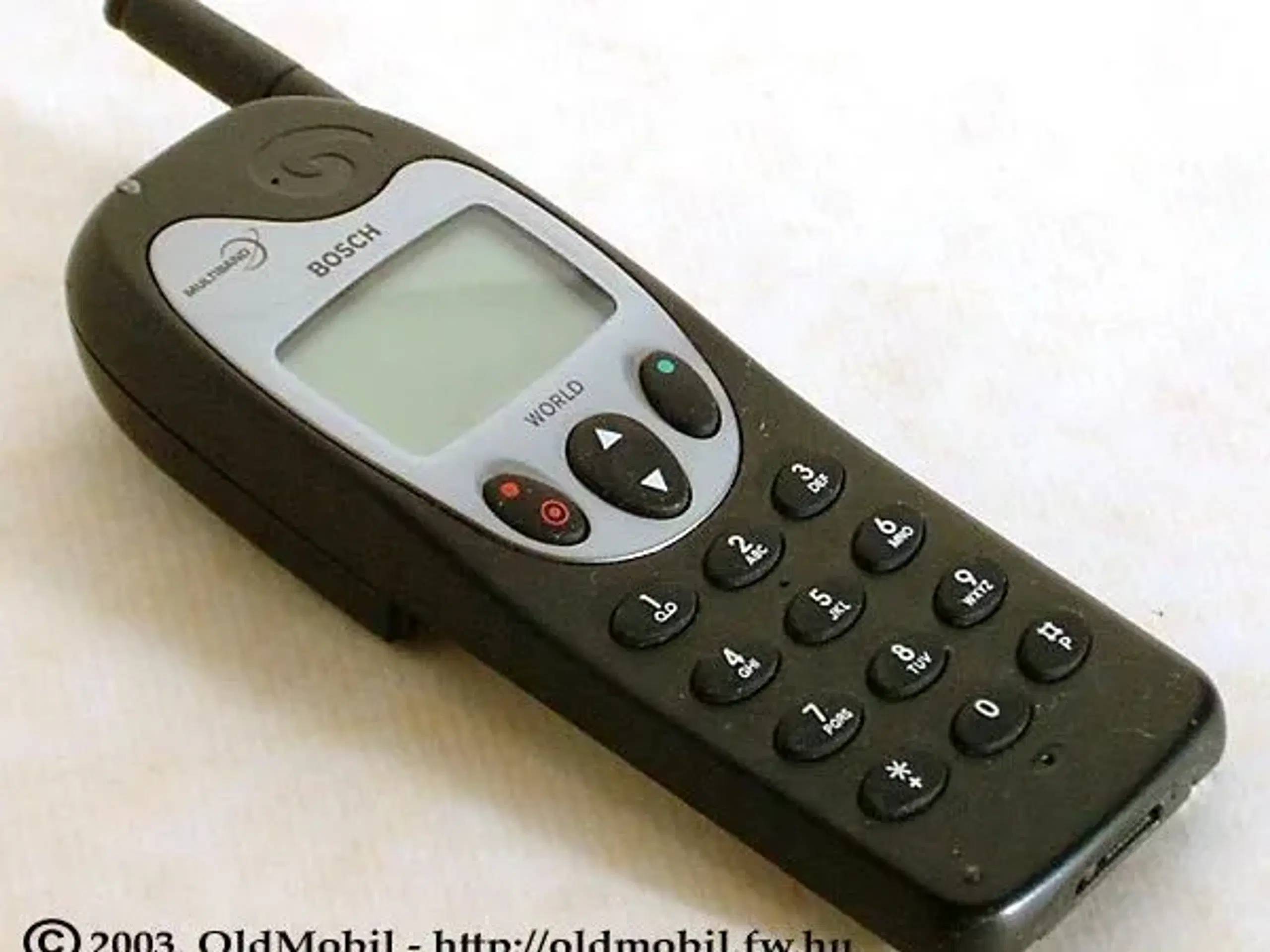 Gammel Bosch Mobiltelefon