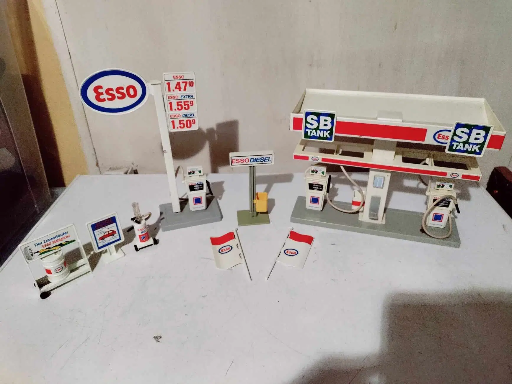 playmobil  esso tankstation