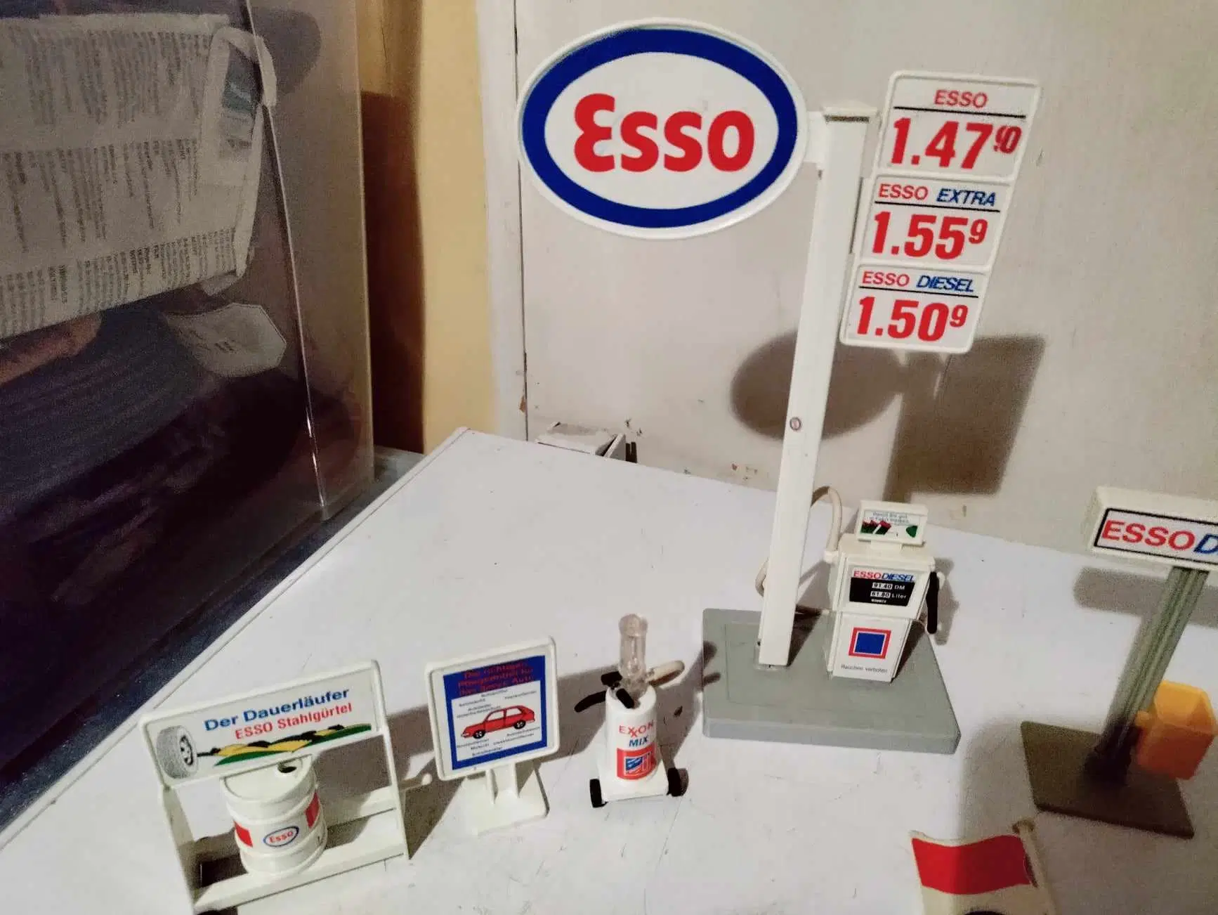 playmobil  esso tankstation