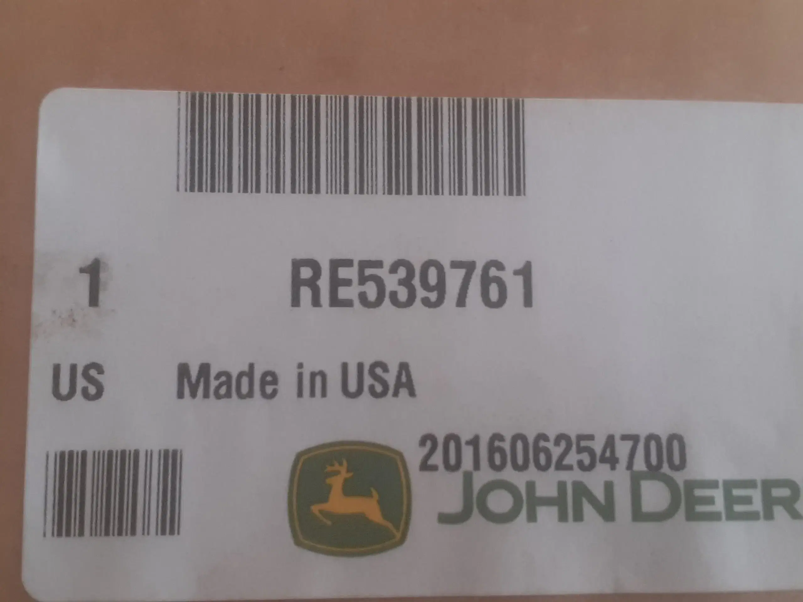 john deere  re539761