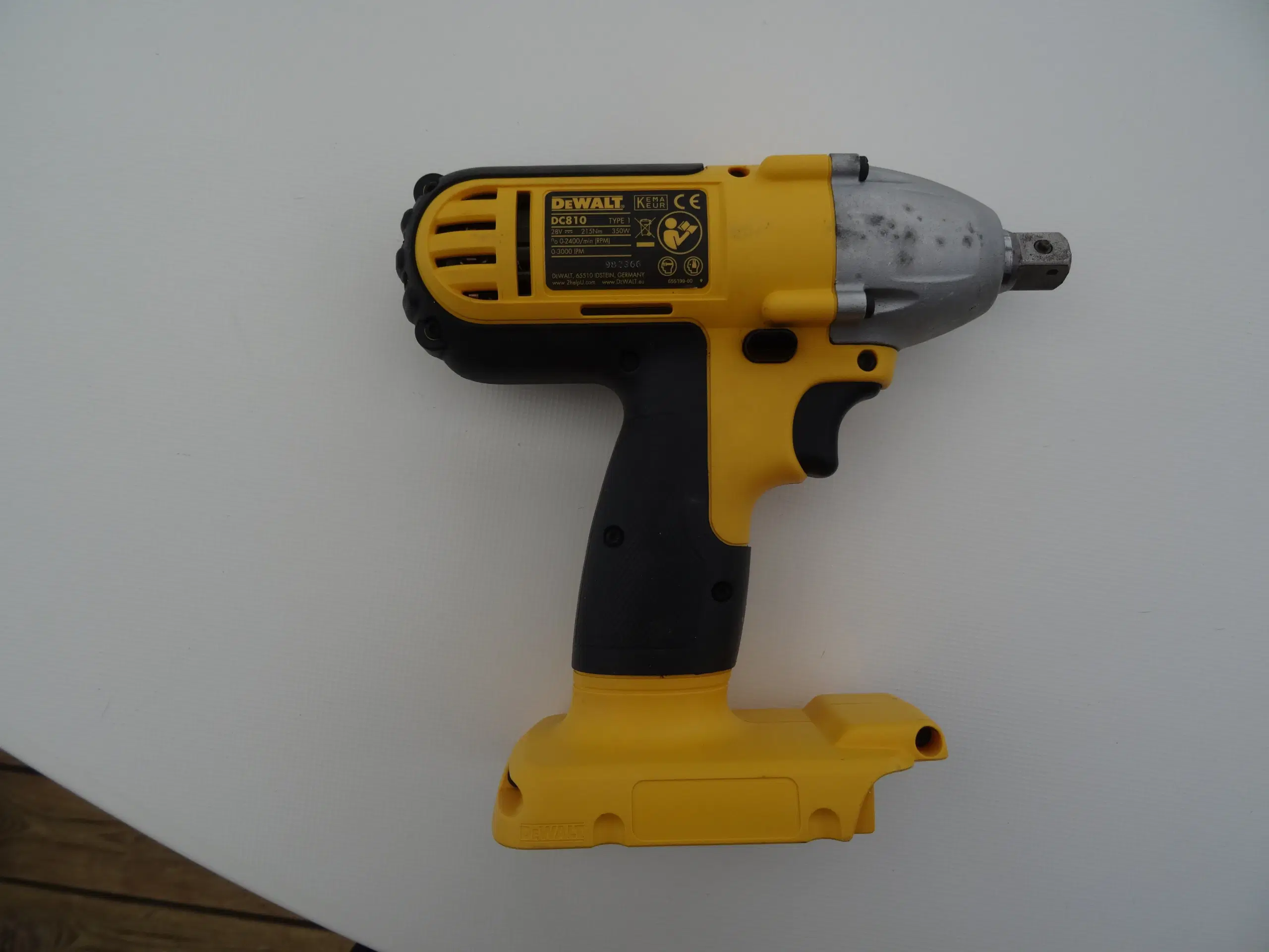 Slagnøgle Dewalt flexvolt