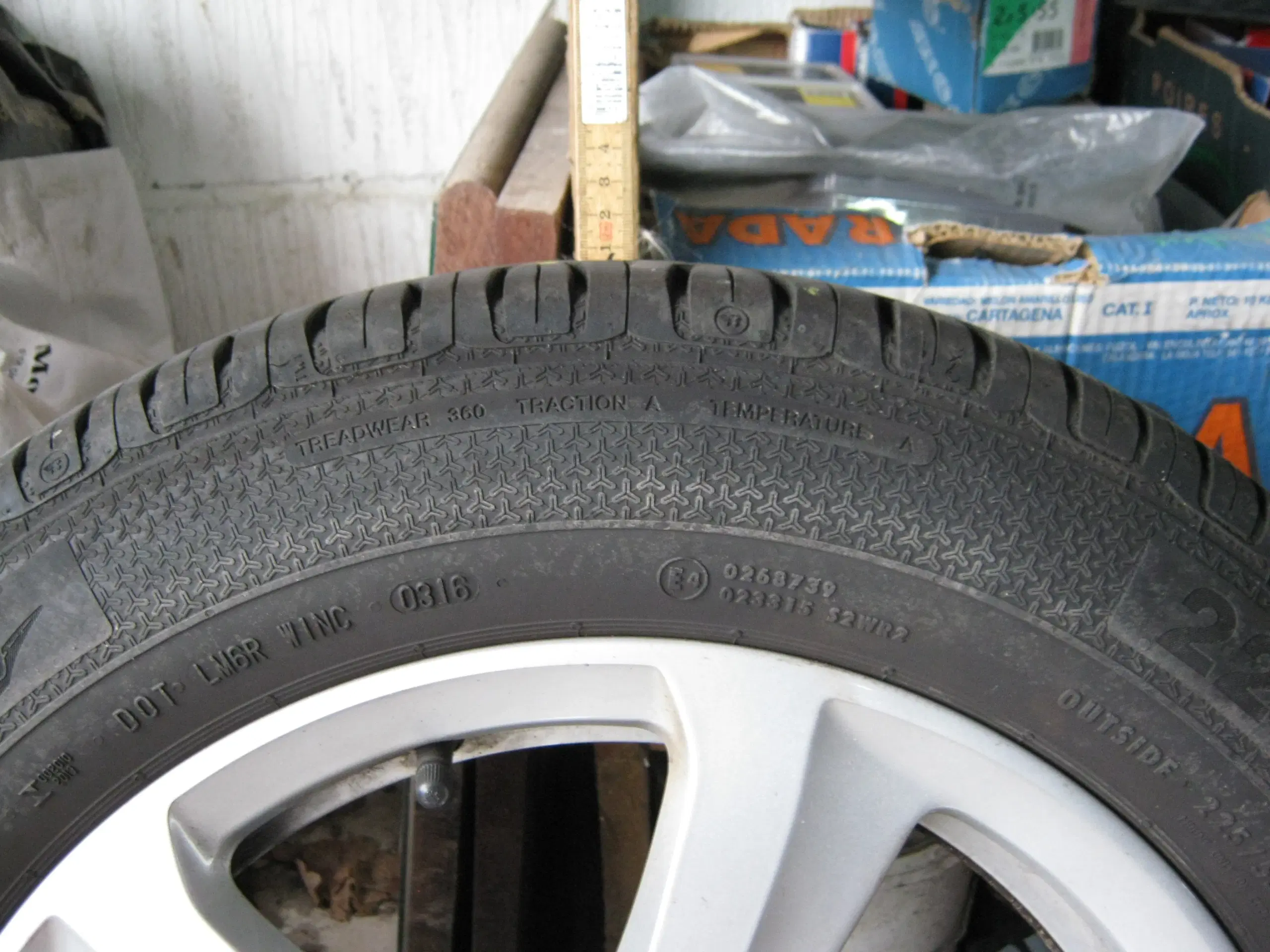 4 Sommerdæk 225 / 55 R16 V 5 x 112 mm