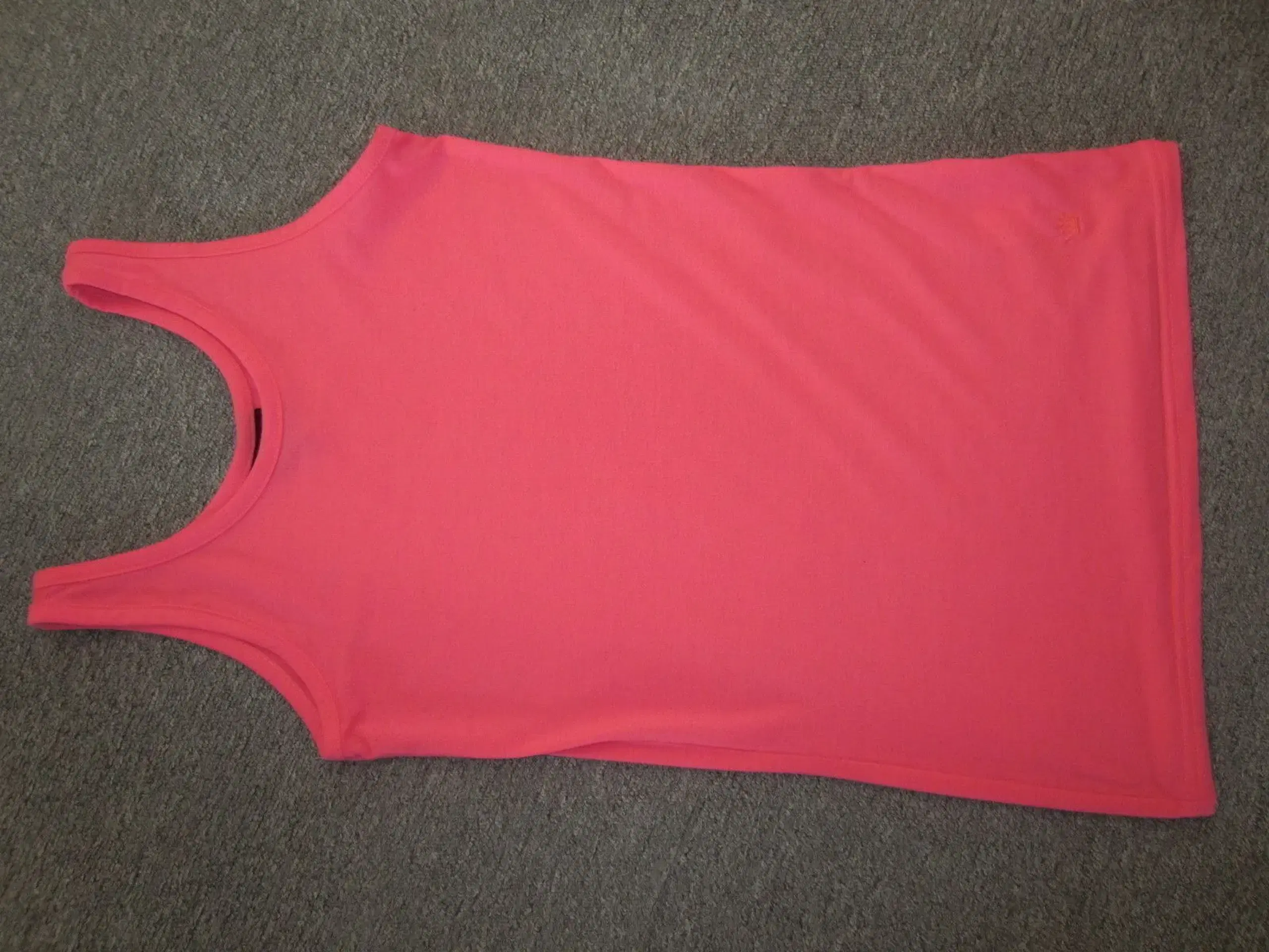 Smart pink top - bluse i str 14