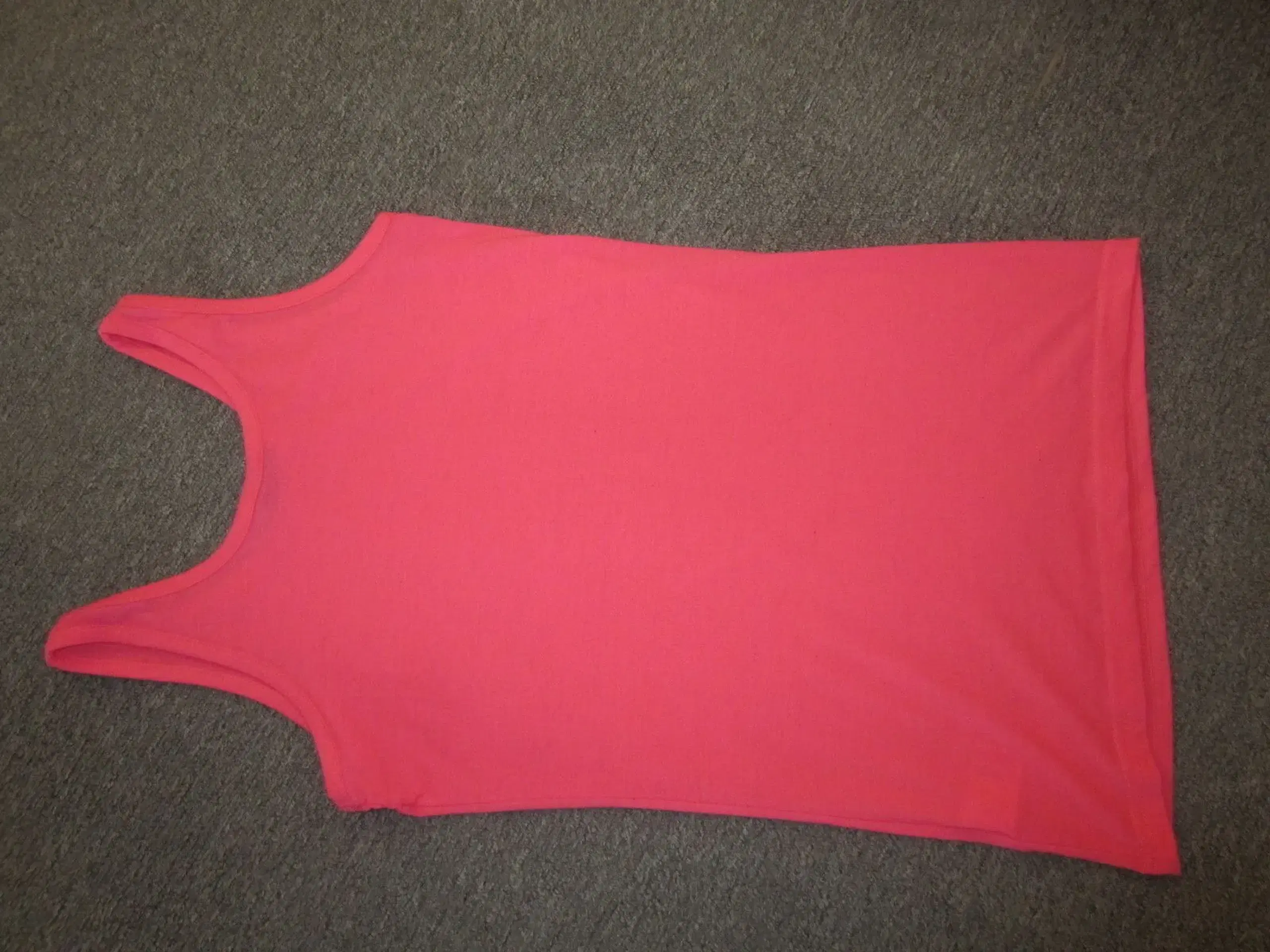 Smart pink top - bluse i str 14