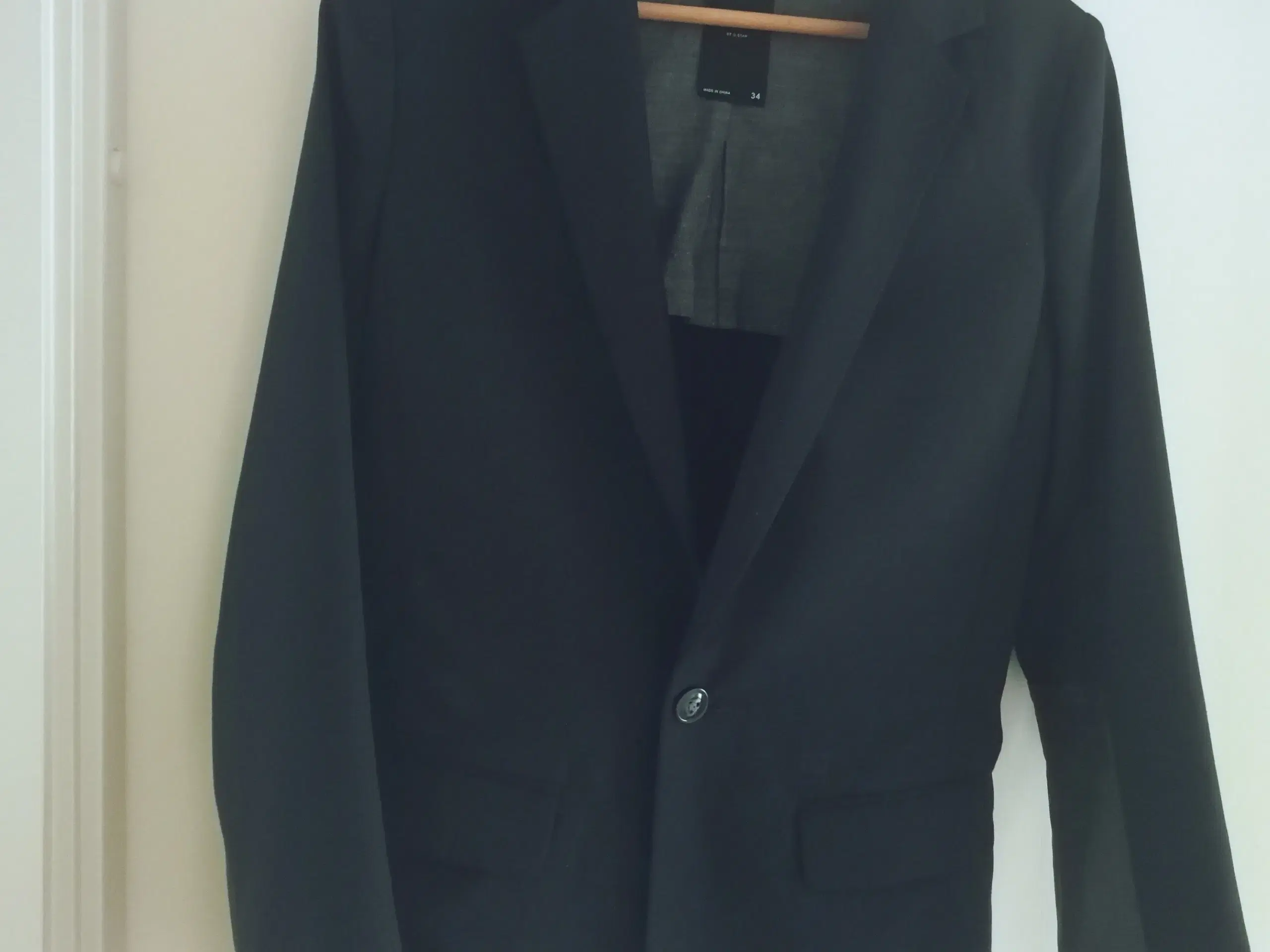 G-Star RAW blazer m Læder detaljer