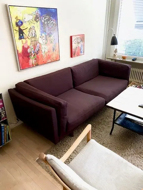 Erik Jørgensen - EJ 288 - 2 pers sofa - Tekstil