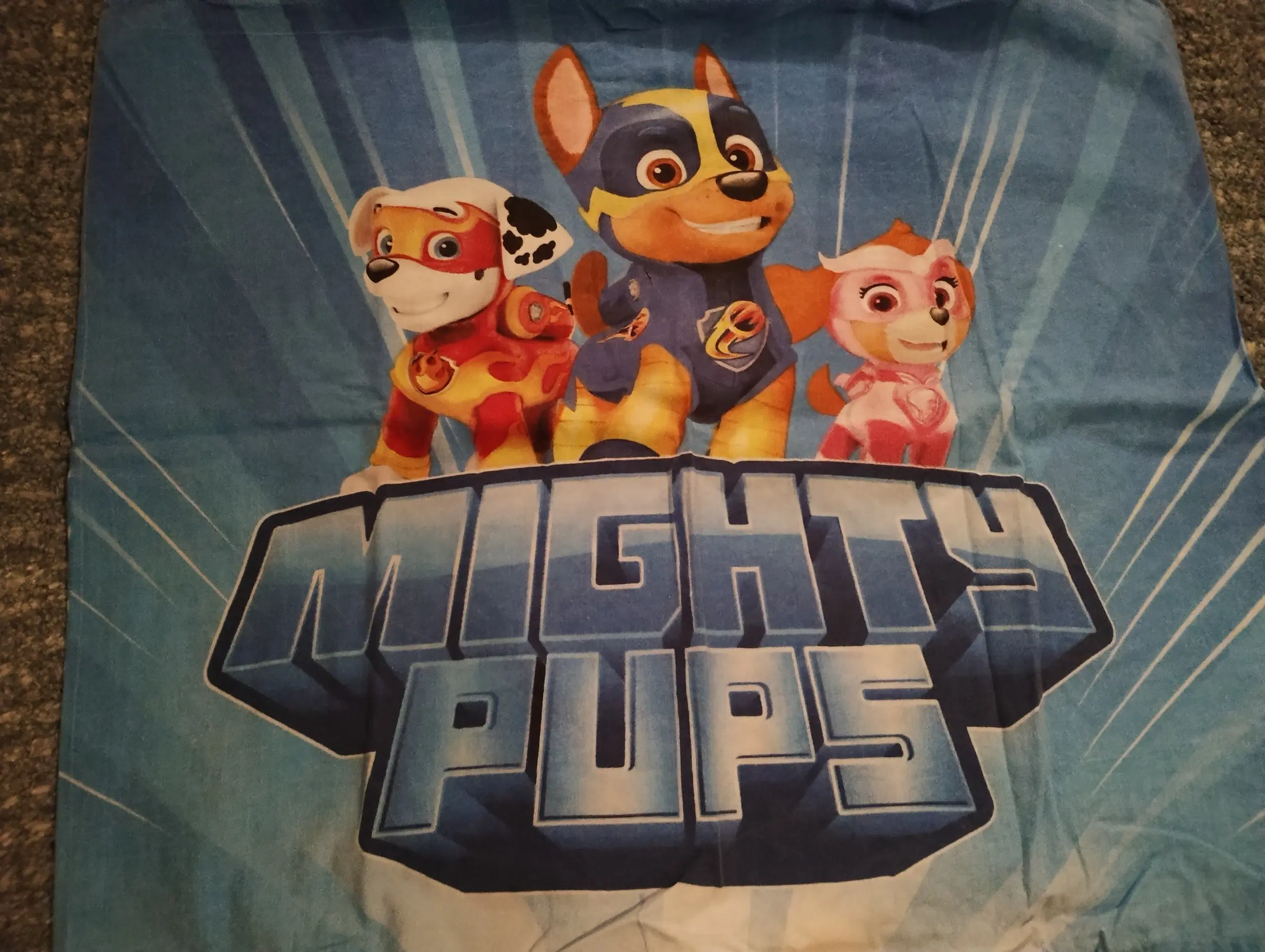 Paw Patrol/mighty pups sengetøj