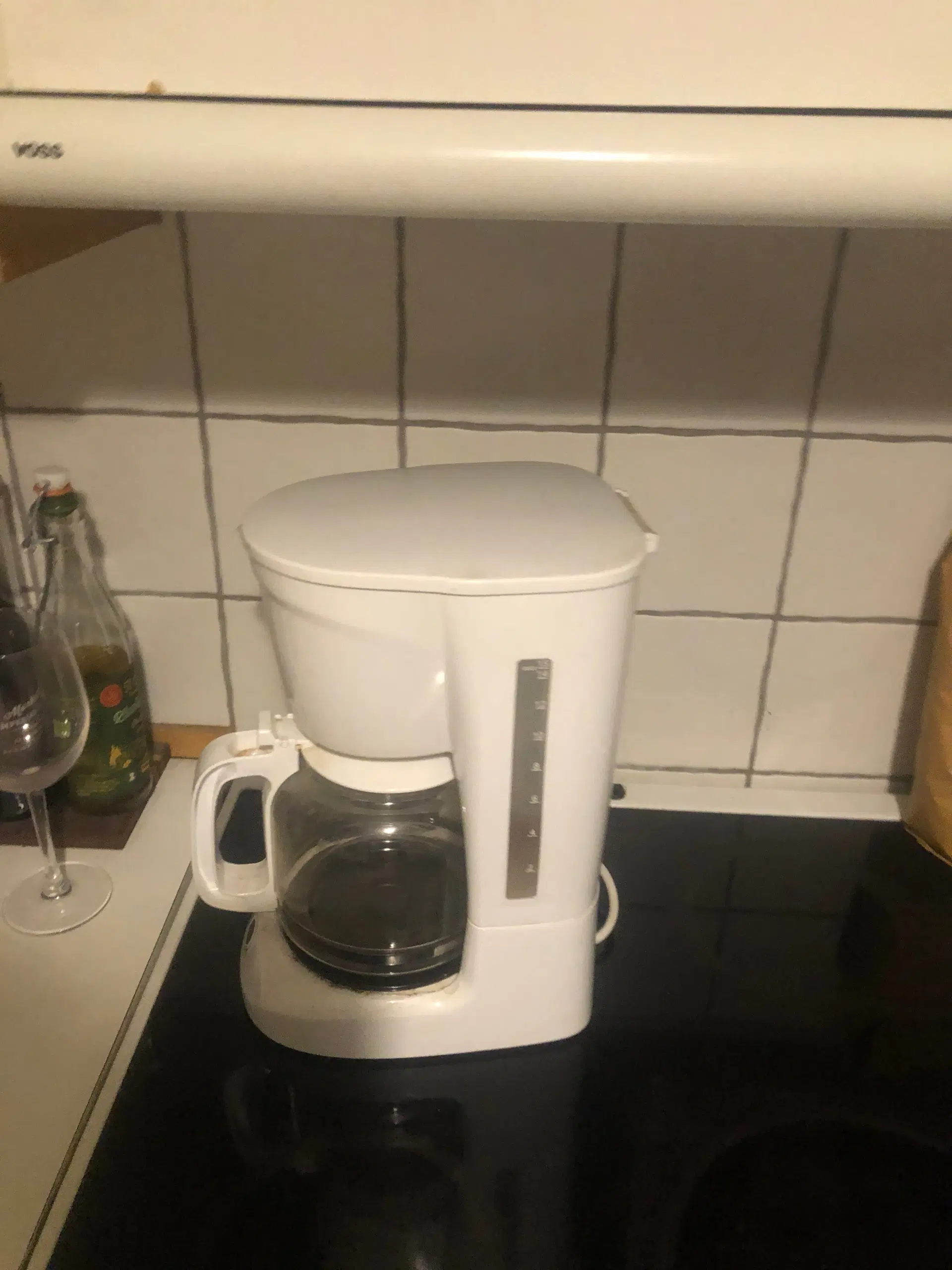 Linea kaffemaskine plus glas hurigt salg