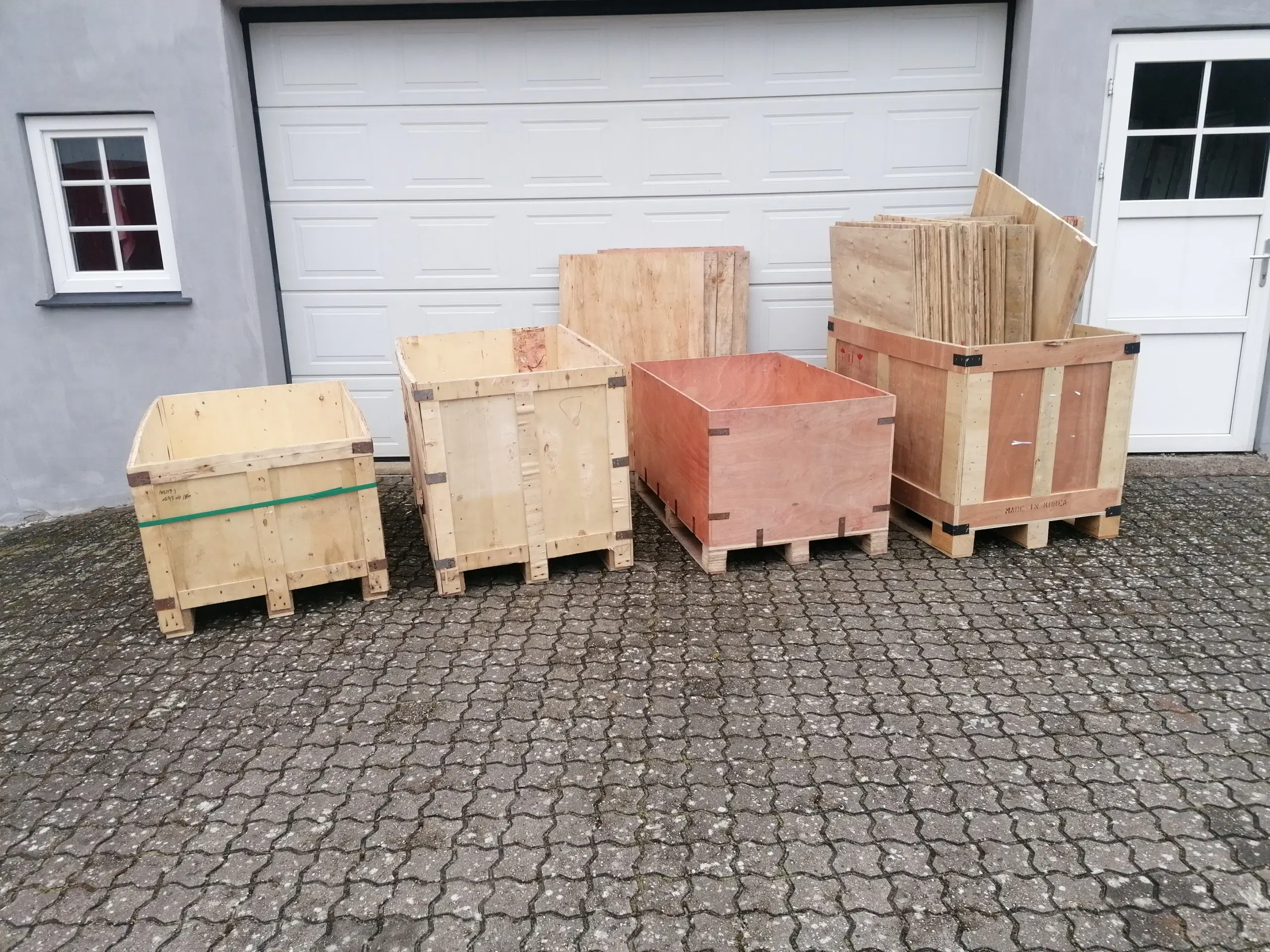 Pallekasser ca LxB 120x80 cmKrydsfiner