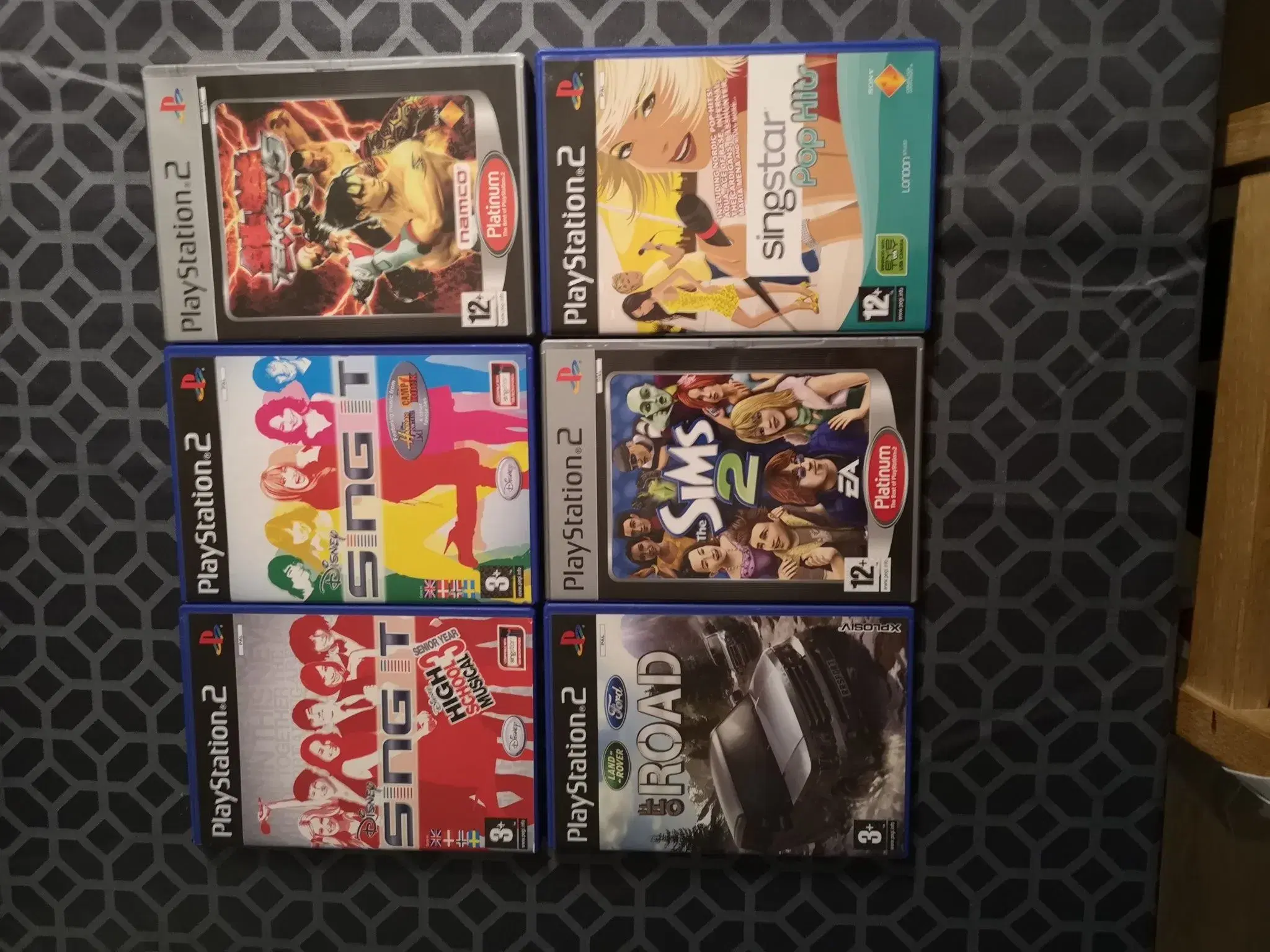 12 fede ps2 spil fra 60-130kr pr spil