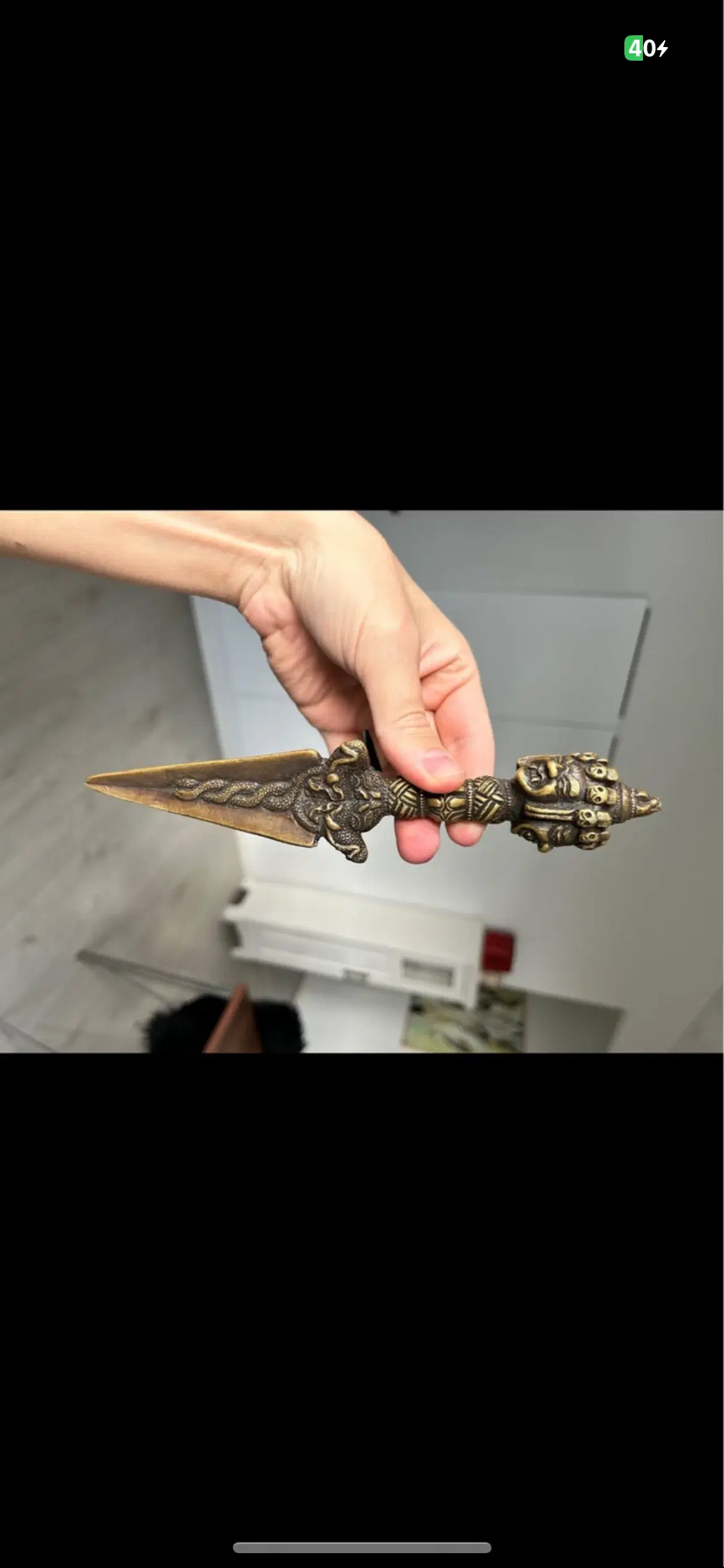 PHURBA dagger dolk sjælden Tibet