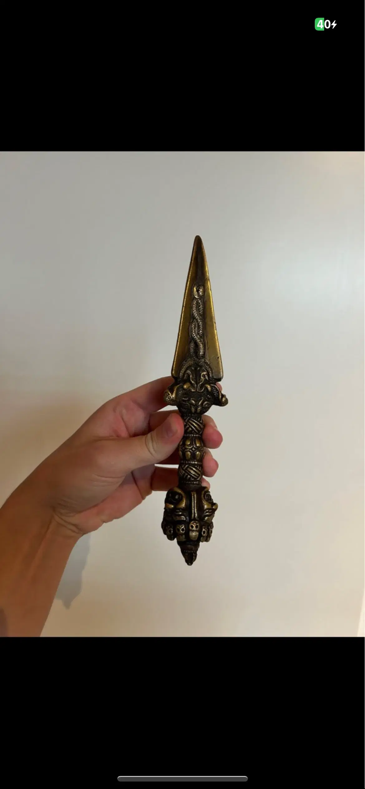 PHURBA dagger dolk sjælden Tibet