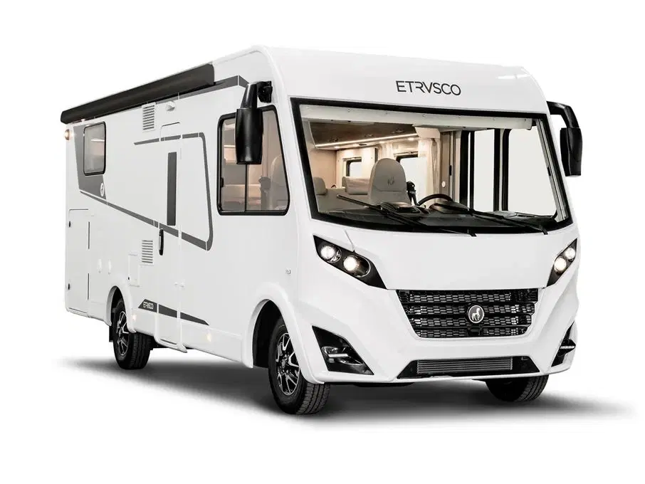 2024 - Etrusco I 7400 SBC Aut   Lækker integreret autocamper med automatgear fra Hinshøj Caravan