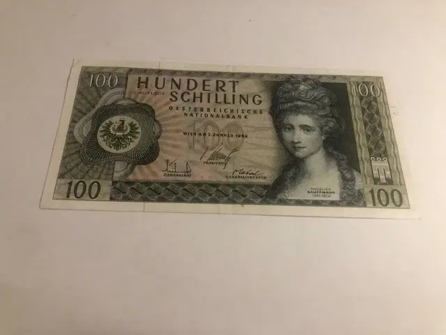 100 Schilling Austria 1969