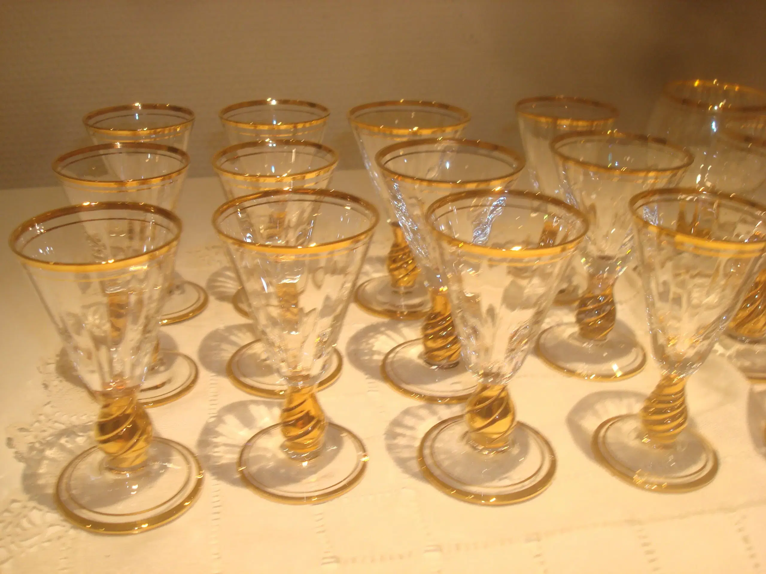 IDA glas Holmegård snaps og cognac