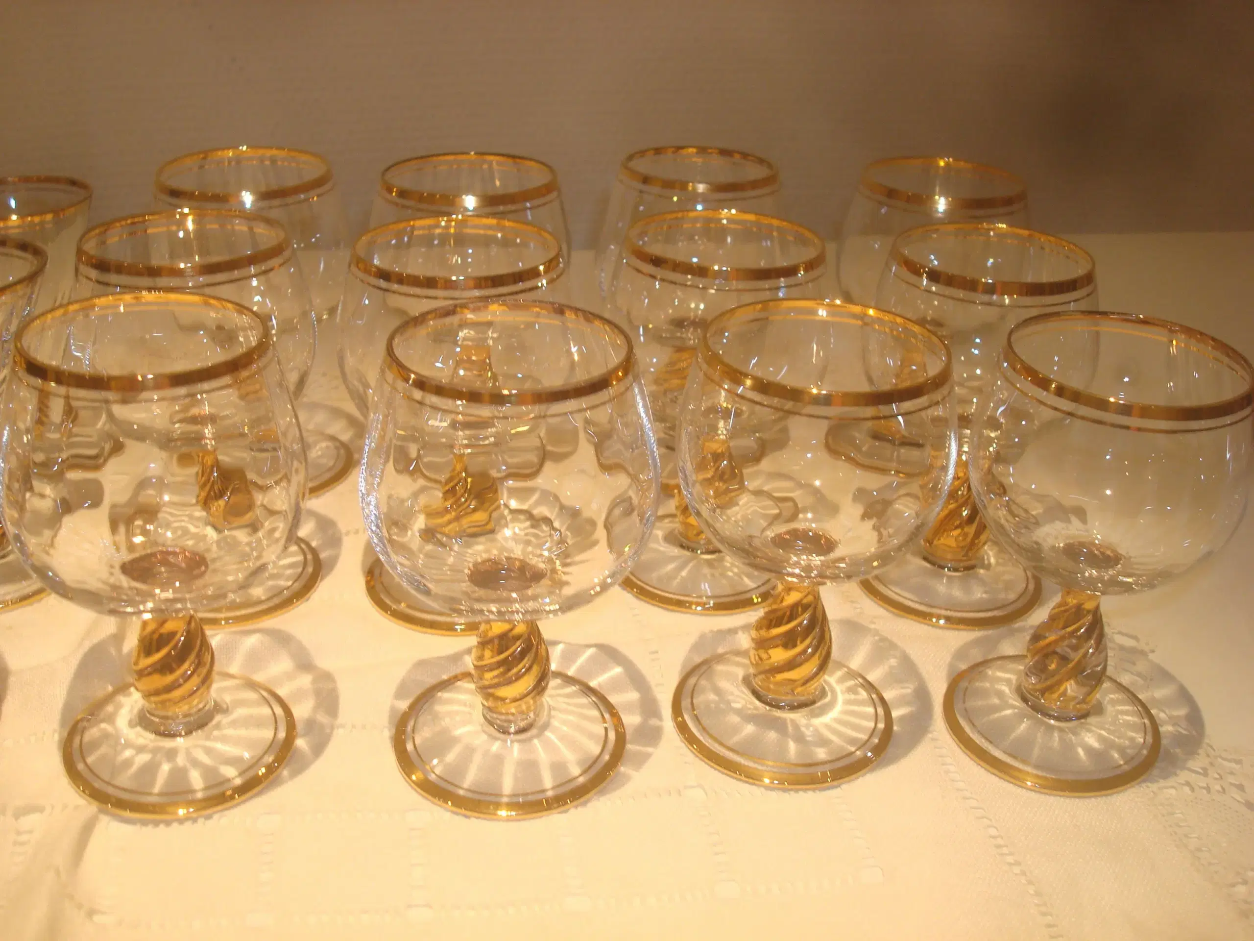 IDA glas Holmegård snaps og cognac