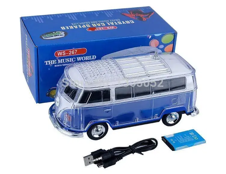 VW modelbilradio og VW lysdiodeskilt