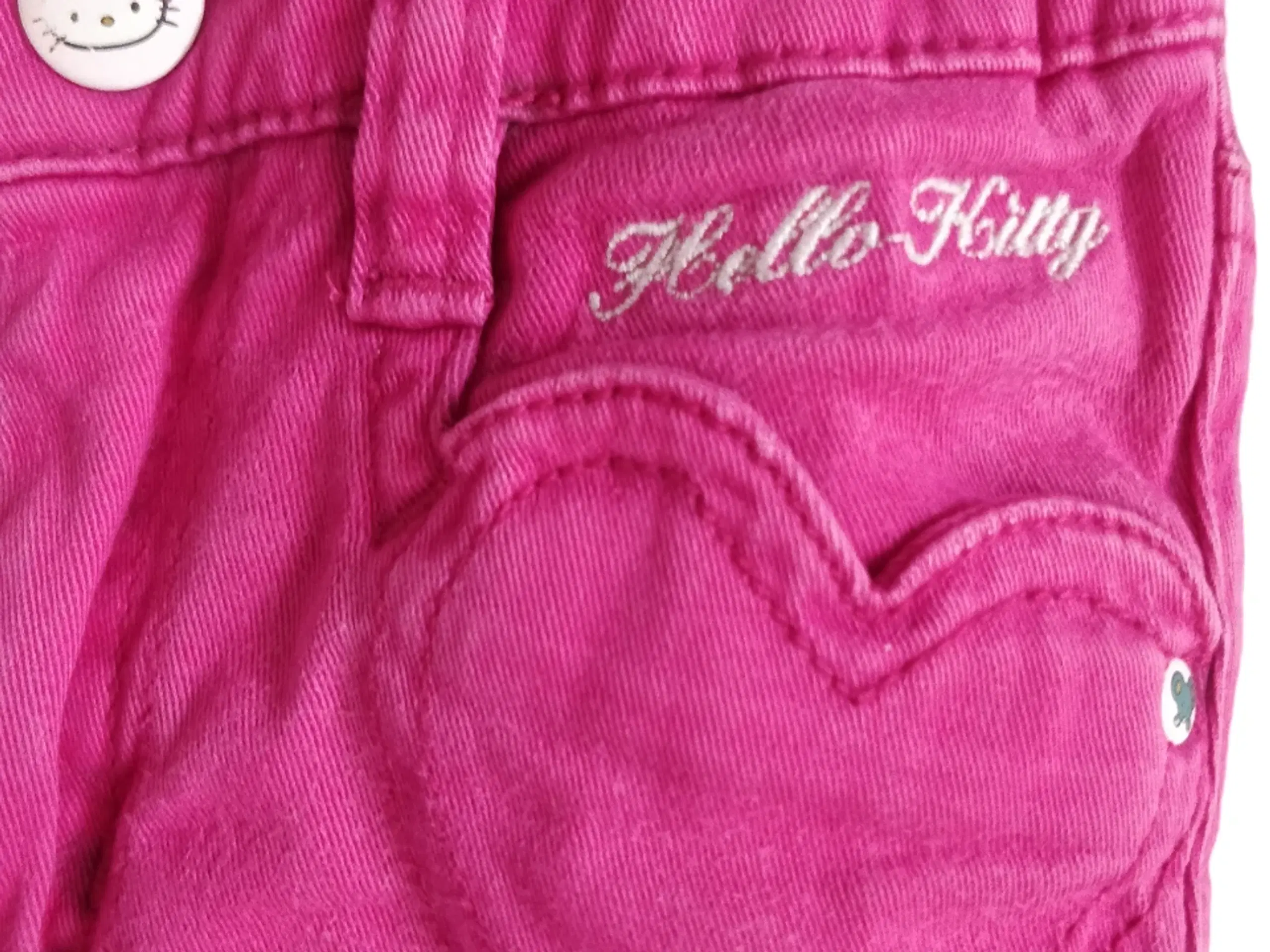 Pink Hello Kitty jeans bukser str 92