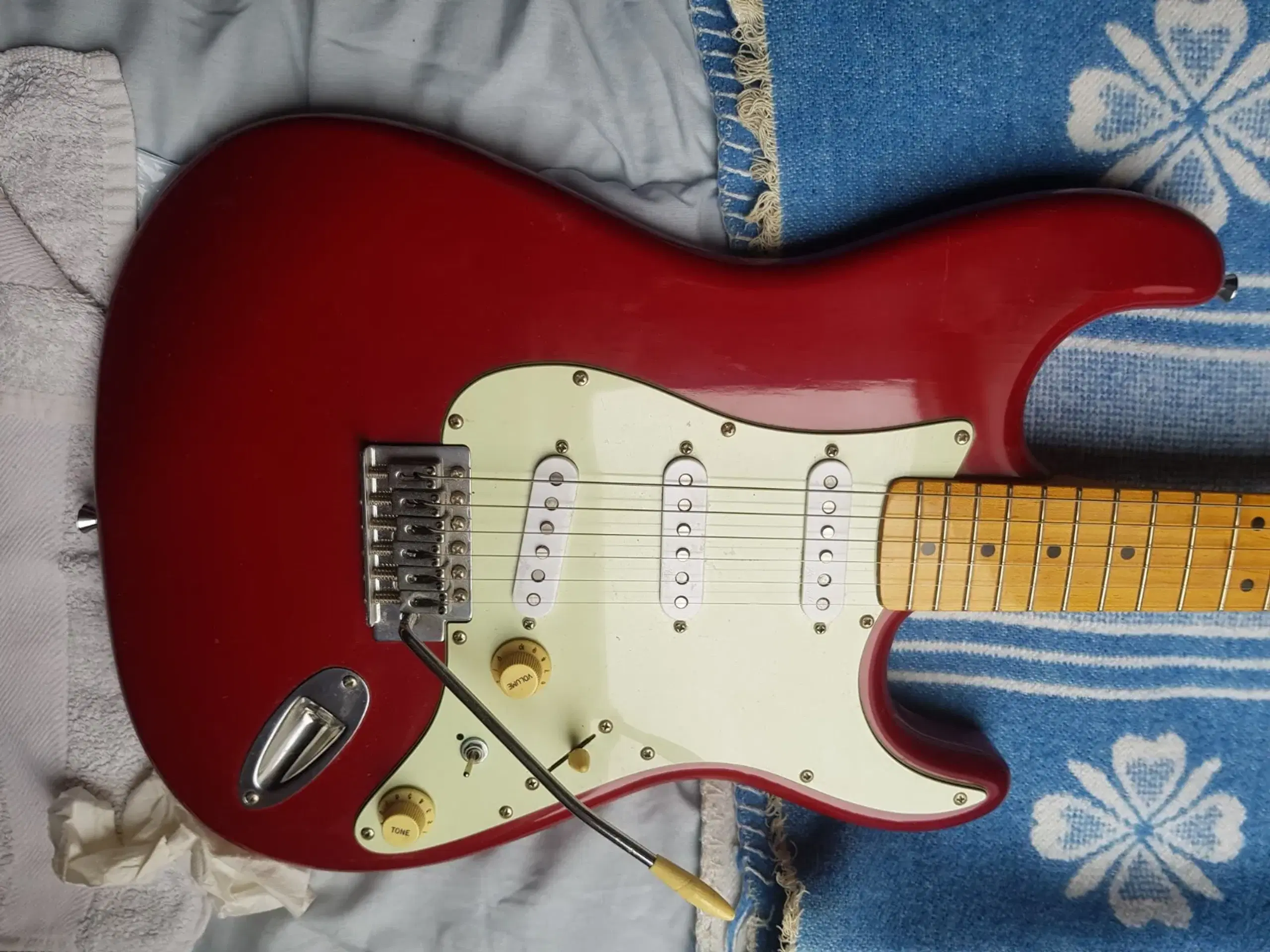 Elguitar Richwood Rød strat