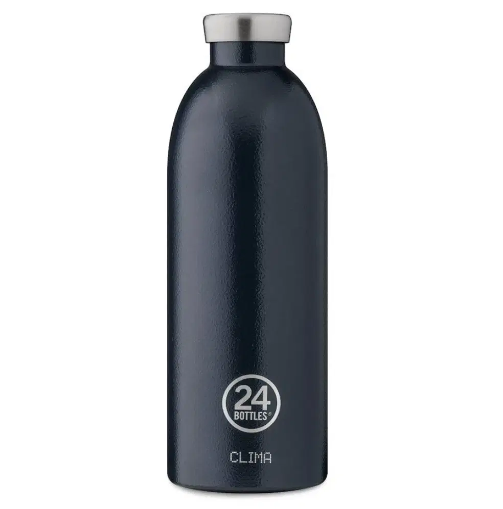 24Bottles Clima Bottle - Rustic Deep Blue