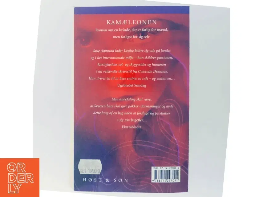 Kamæleonen : roman om en kvinde der er farlig for mænd men farligst for sig selv af Jane Aamund (Bog)