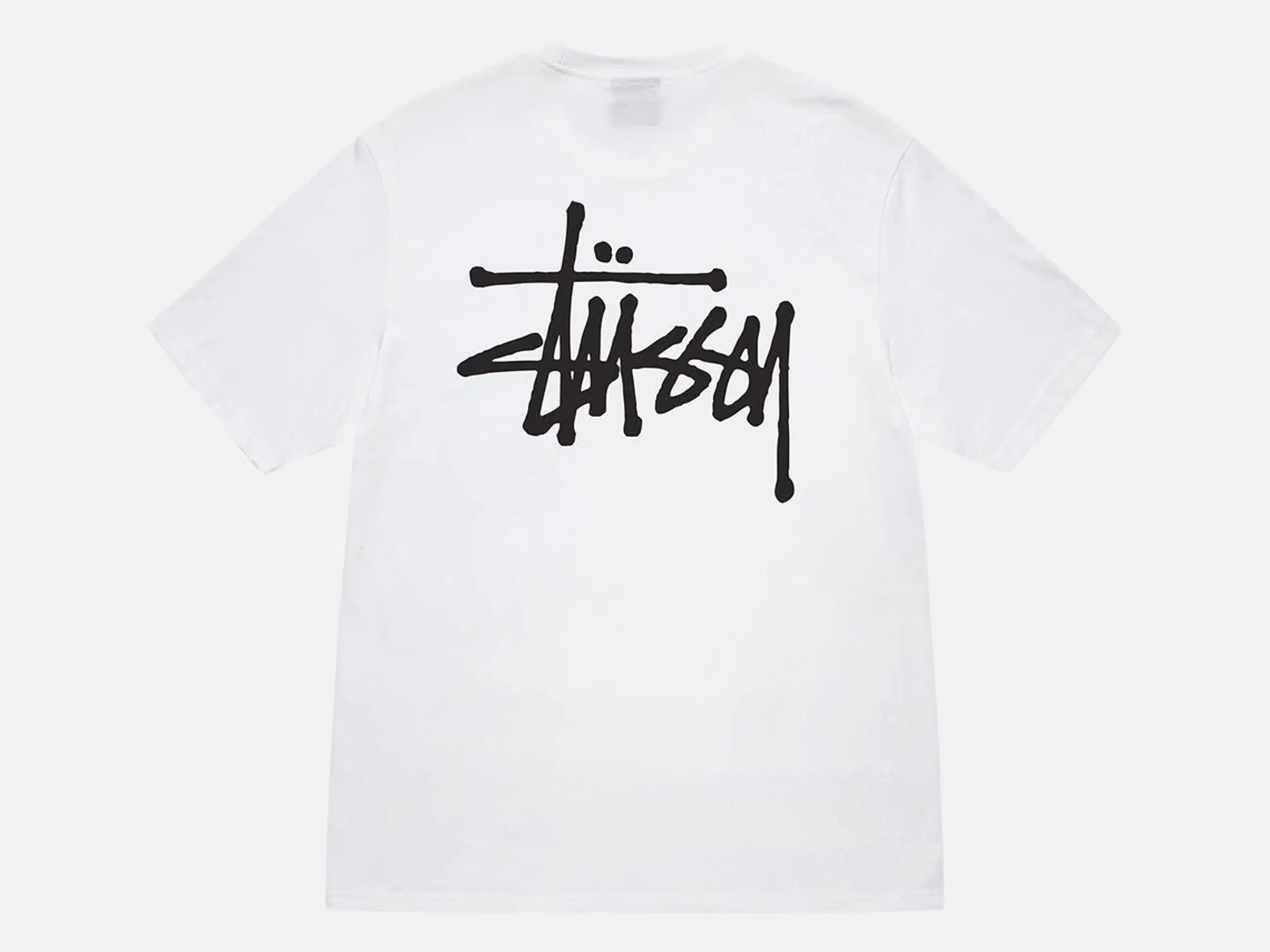 Stussy Basic Tee Hvid