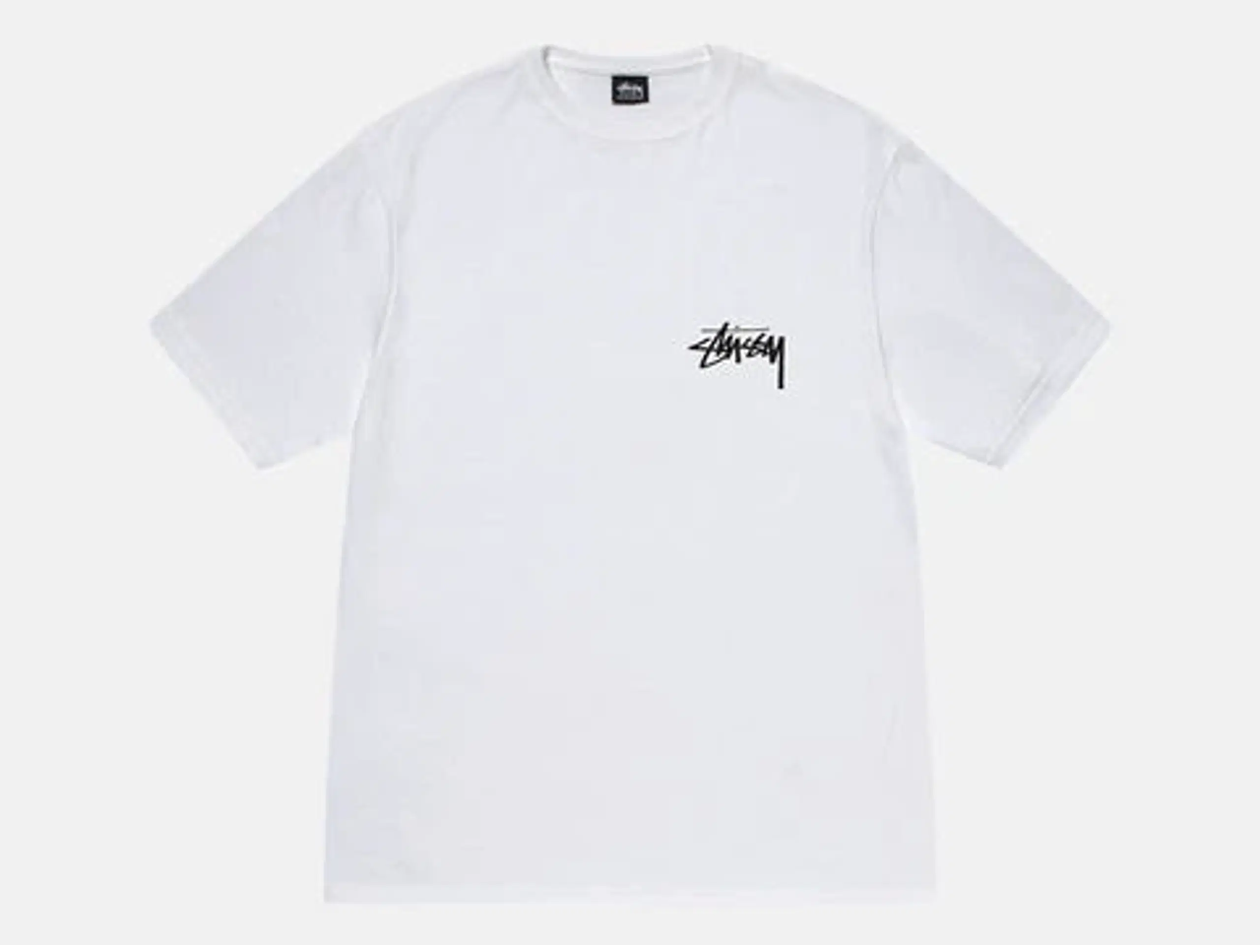 Stussy Basic Tee Hvid