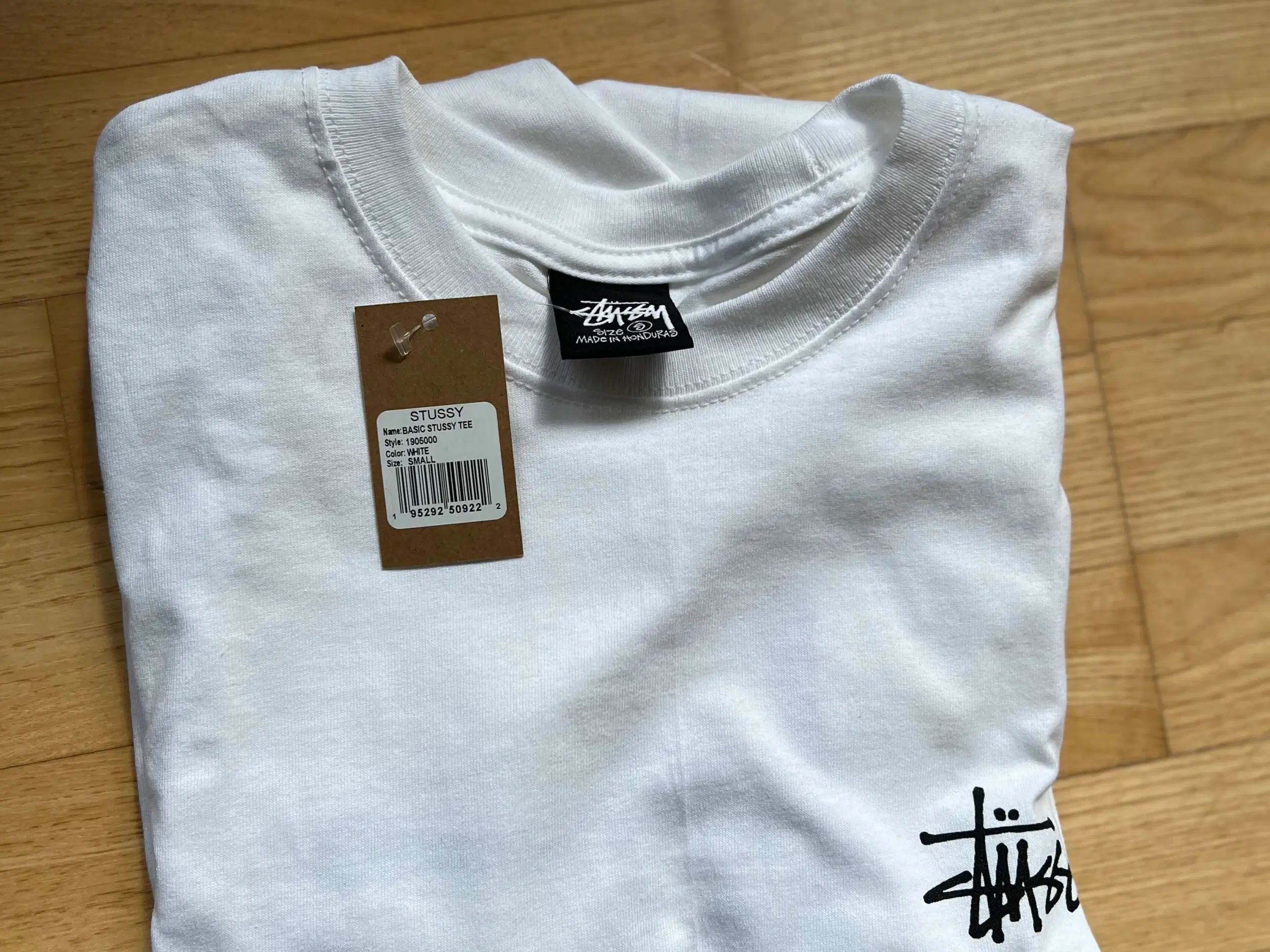 Stussy Basic Tee Hvid