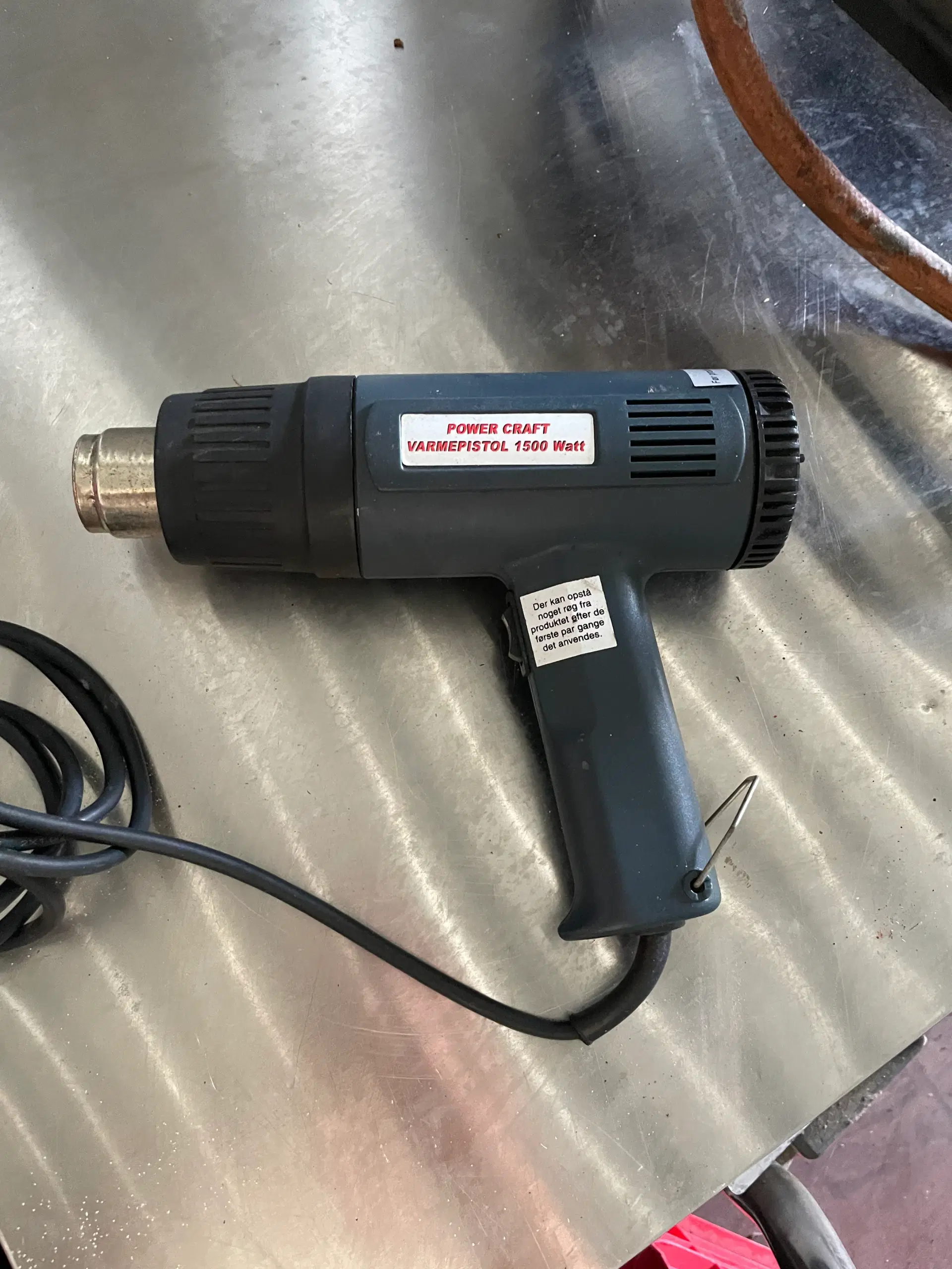 Varmepistol Power Craft 1500watt rigtig god