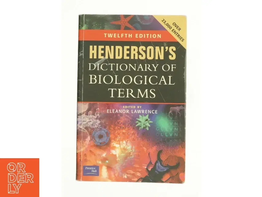 Henderson's Dictionary of Biological Terms af Eleanor Henderson I F Lawrence (Bog)
