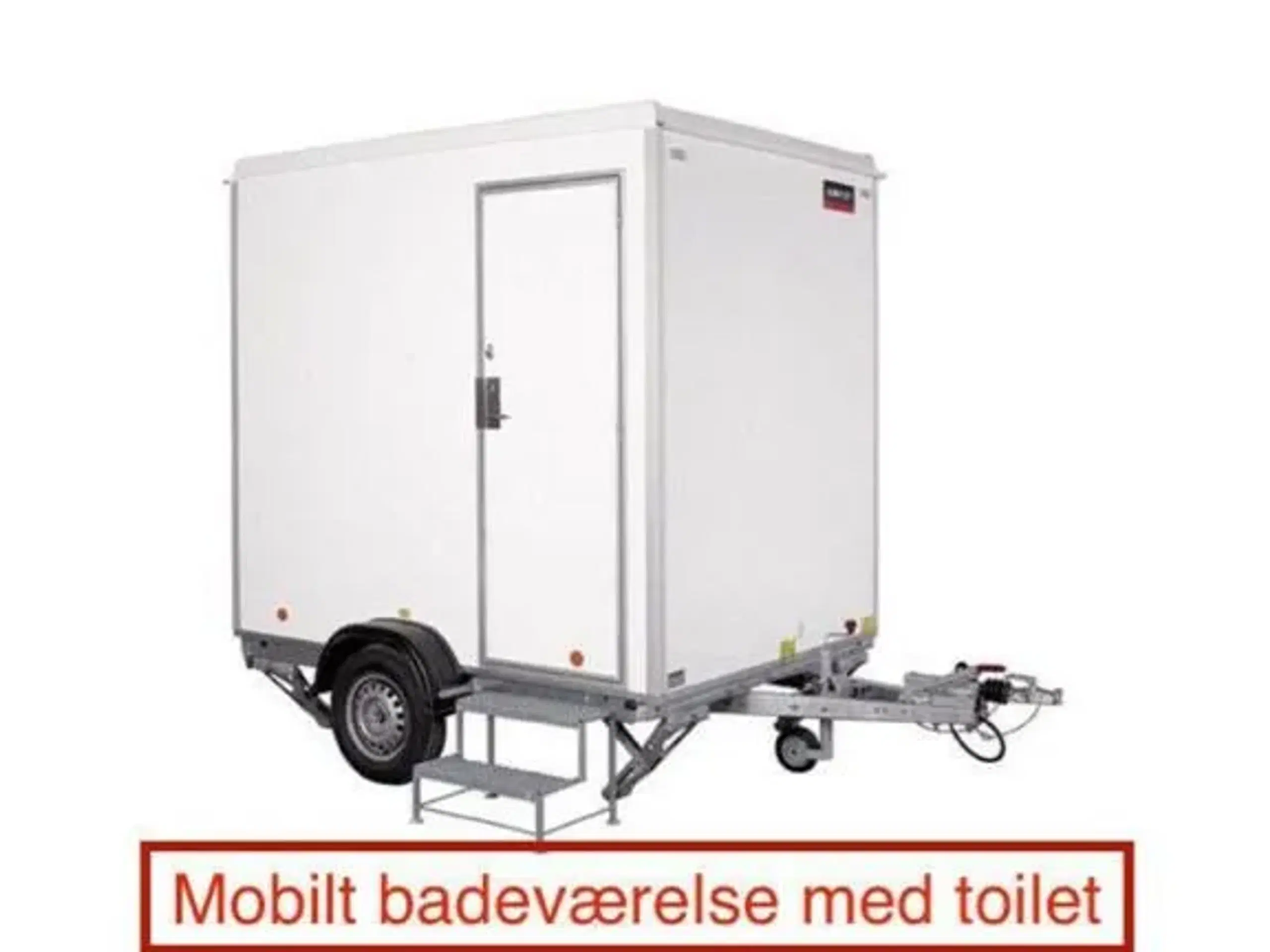 Bad og toiletvogn købes