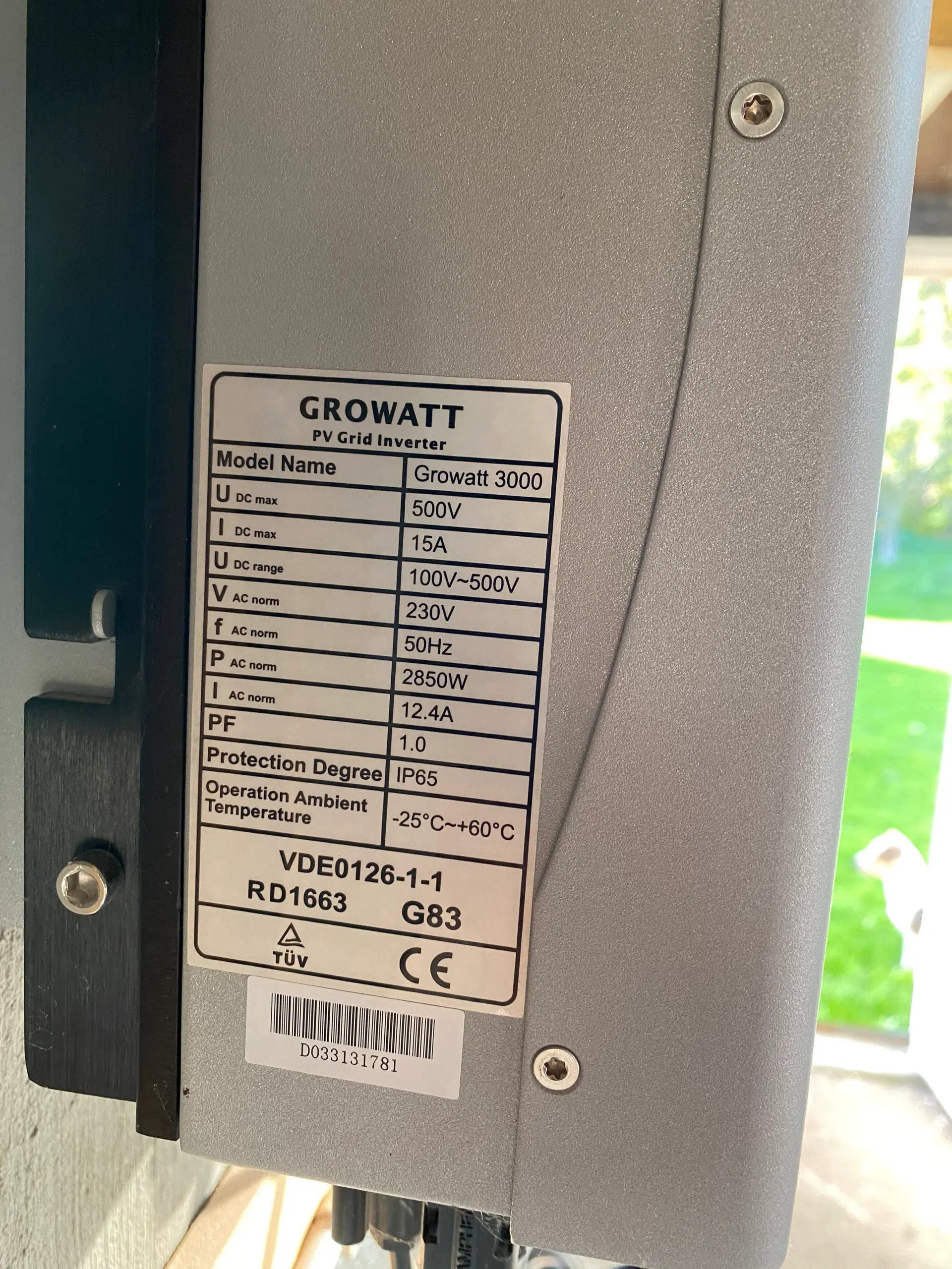 Growatt Inverter