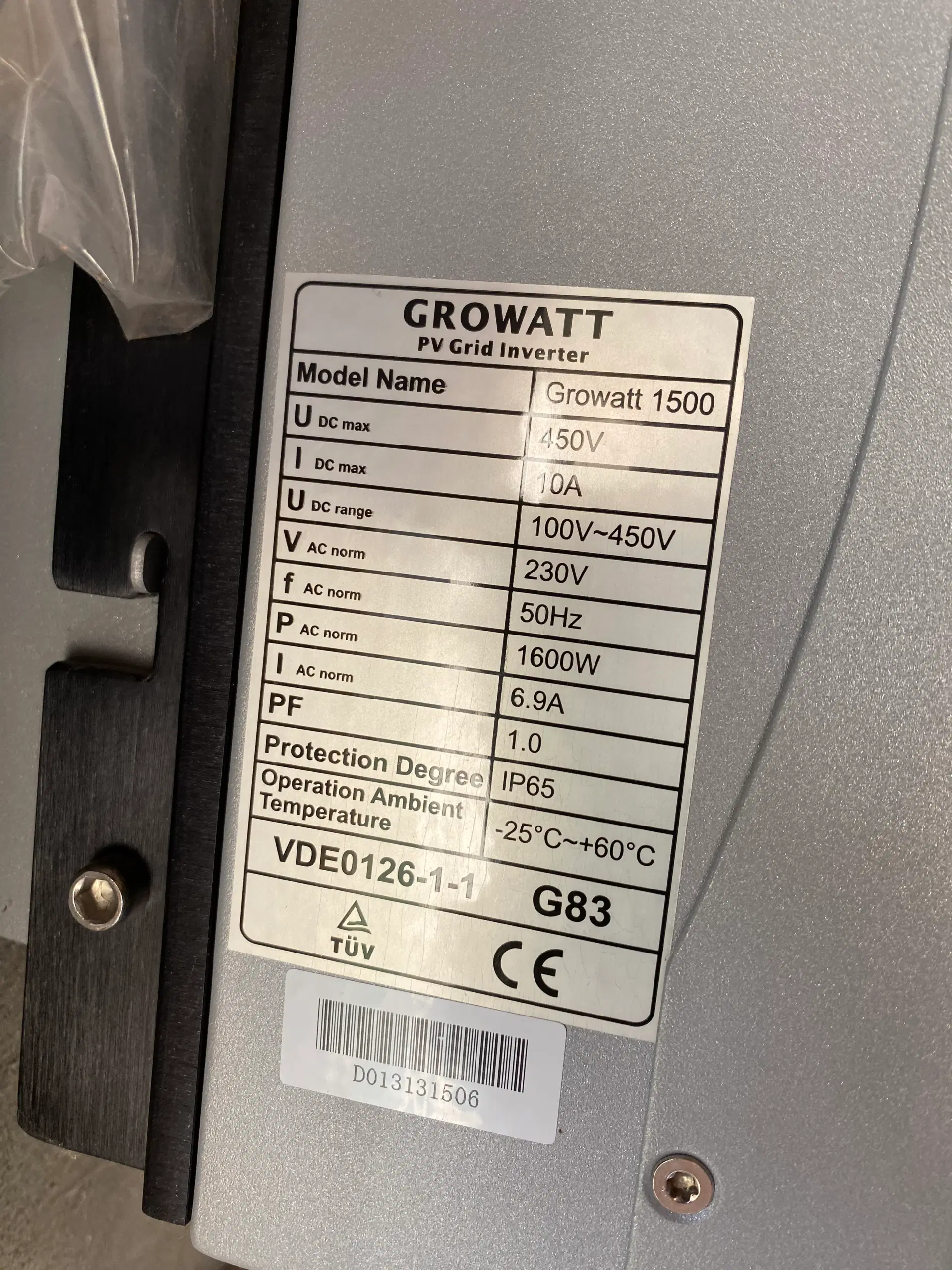 Growatt Inverter