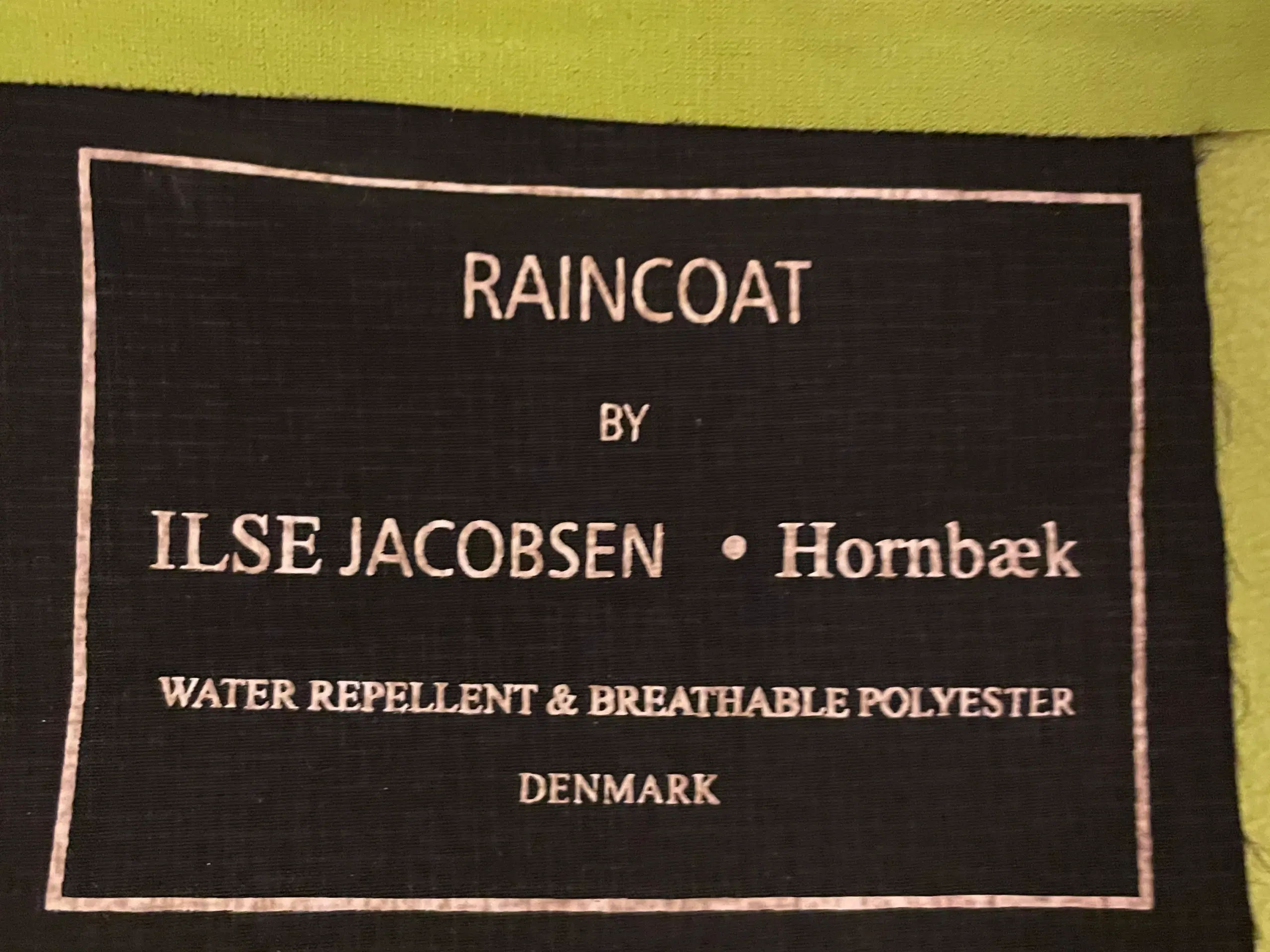 Ilse Jacobsen Raincoat