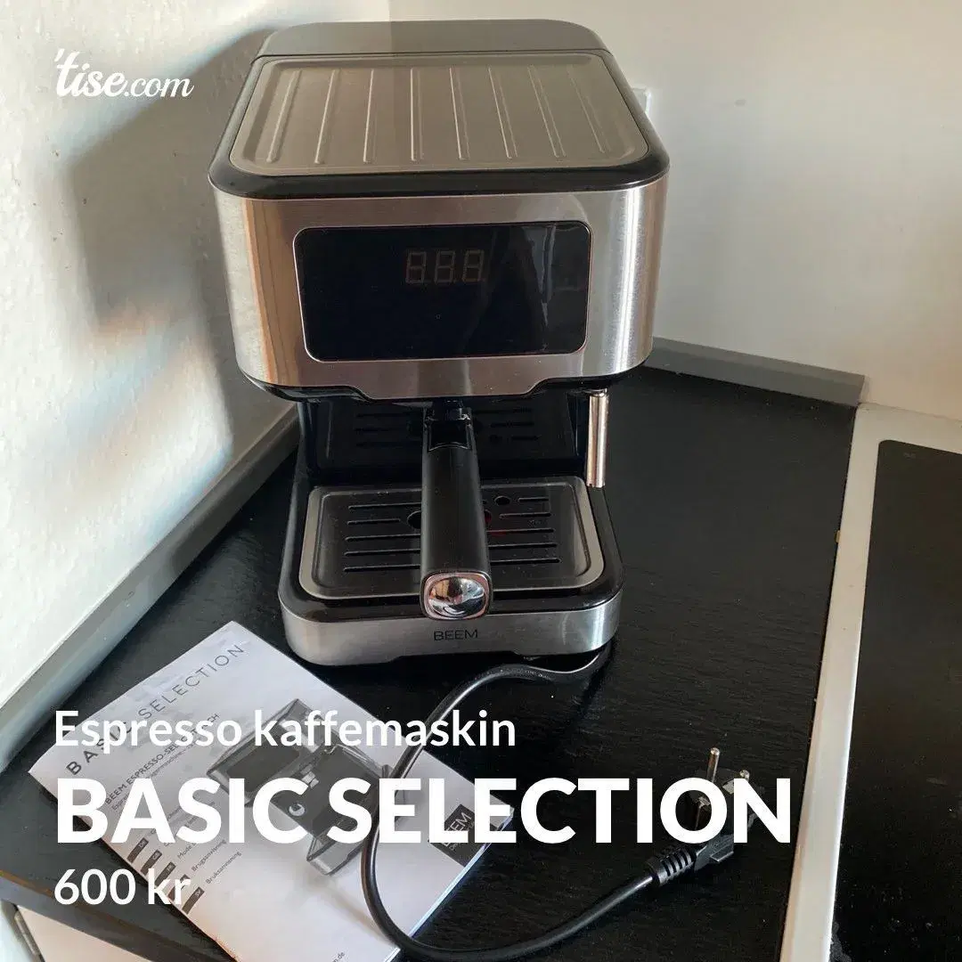 Basic Selection Espresso Kaffemaskine