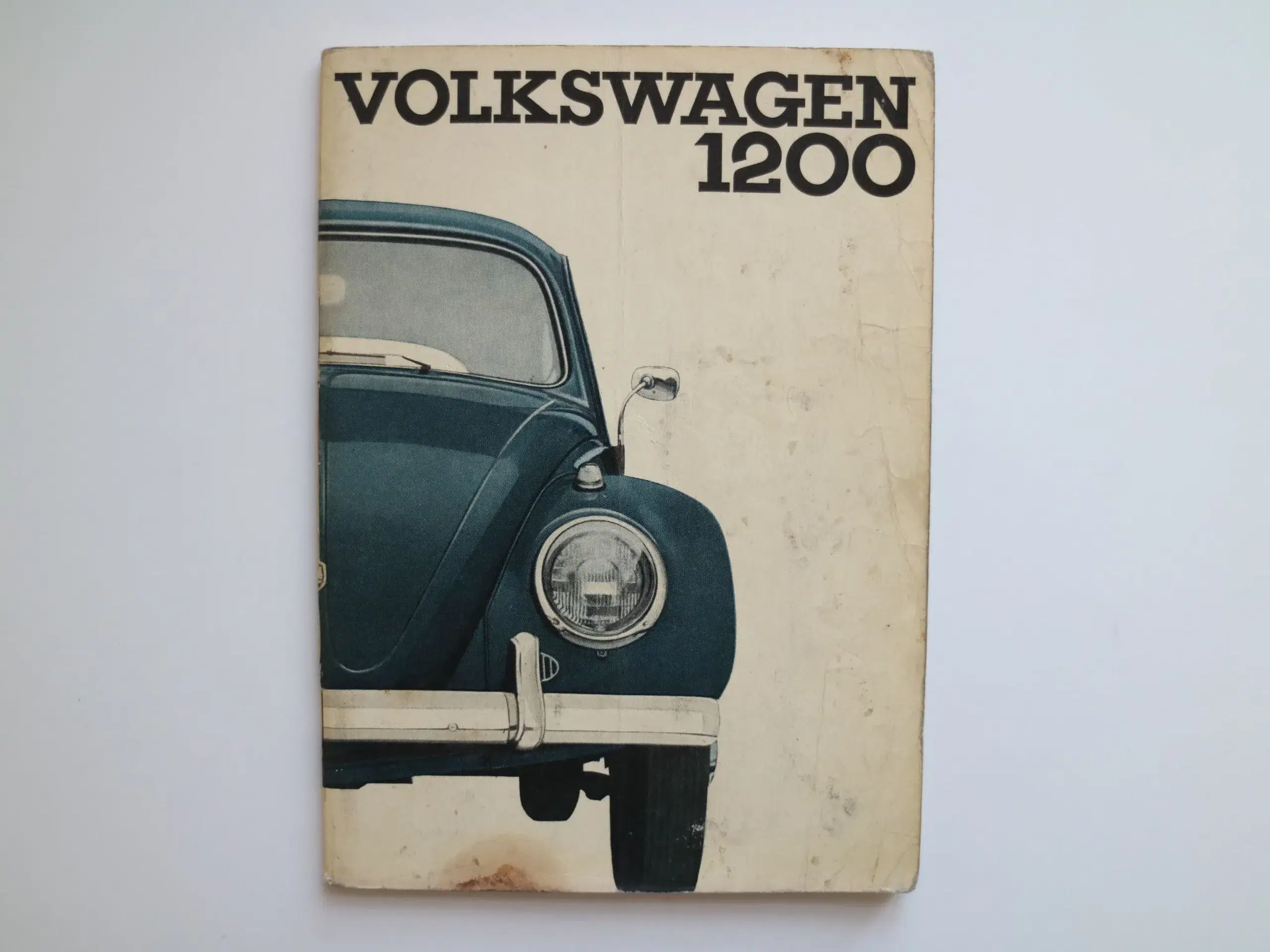 Instruktionsbog - VW 1200 - sedan  Cabriolet 1963